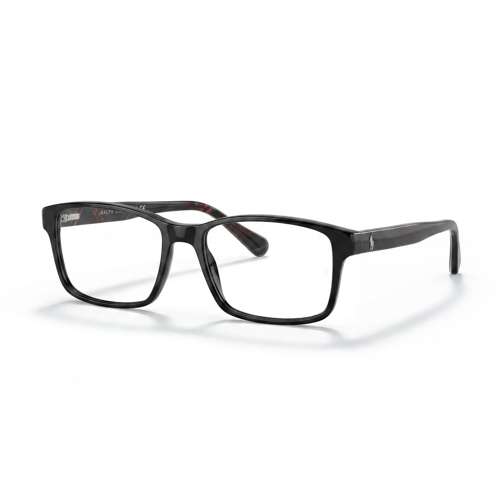 POLO RALPH LAUREN Ph2123 Men's Eyeglasses featuring a Shiny Black Acetate Frame and 56mm Lens Width