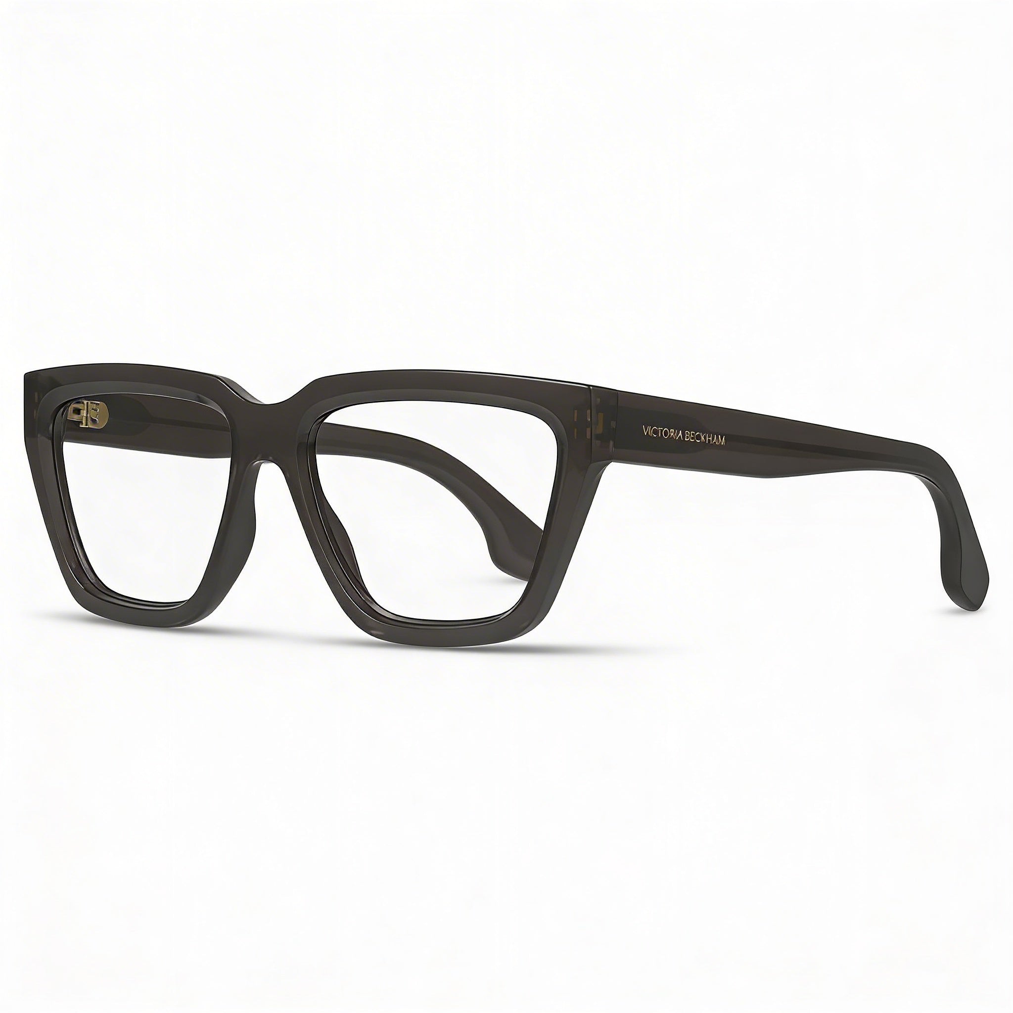 Victoria Beckham Modern VB2658 Women's Acetate Frame in Grey with Grey Polycarbonate Lenses Sunglasses 53mm, Photo 1