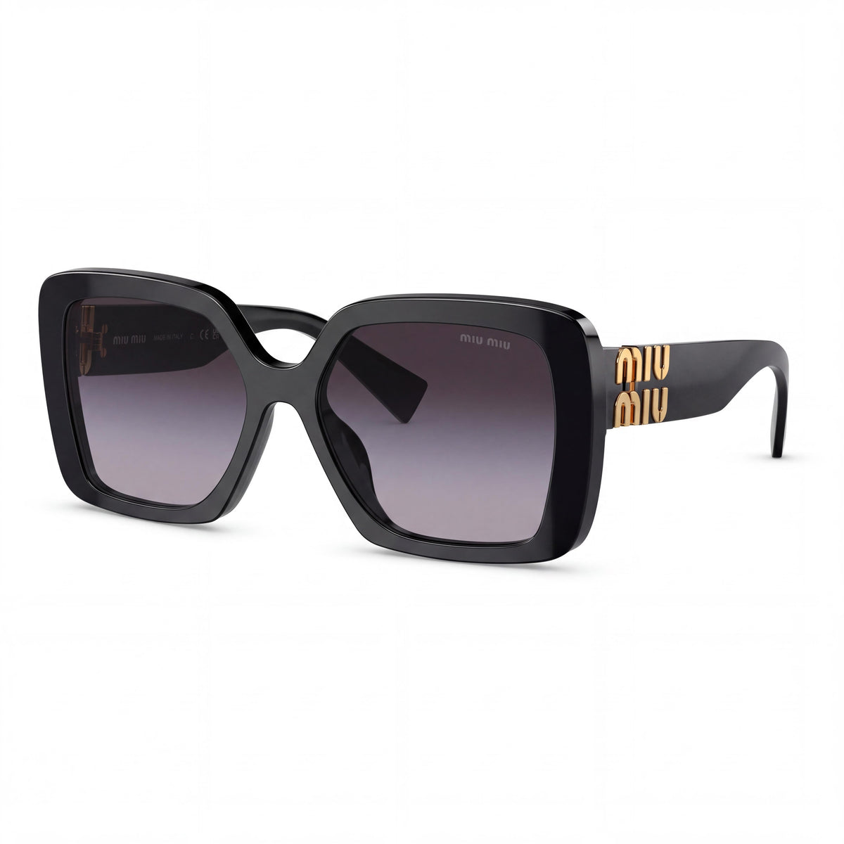 Miu Miu MU10YS Women's Multicoloured Acetate Grey Gradient UV Protected Sunglasses 56mm, Photo 1