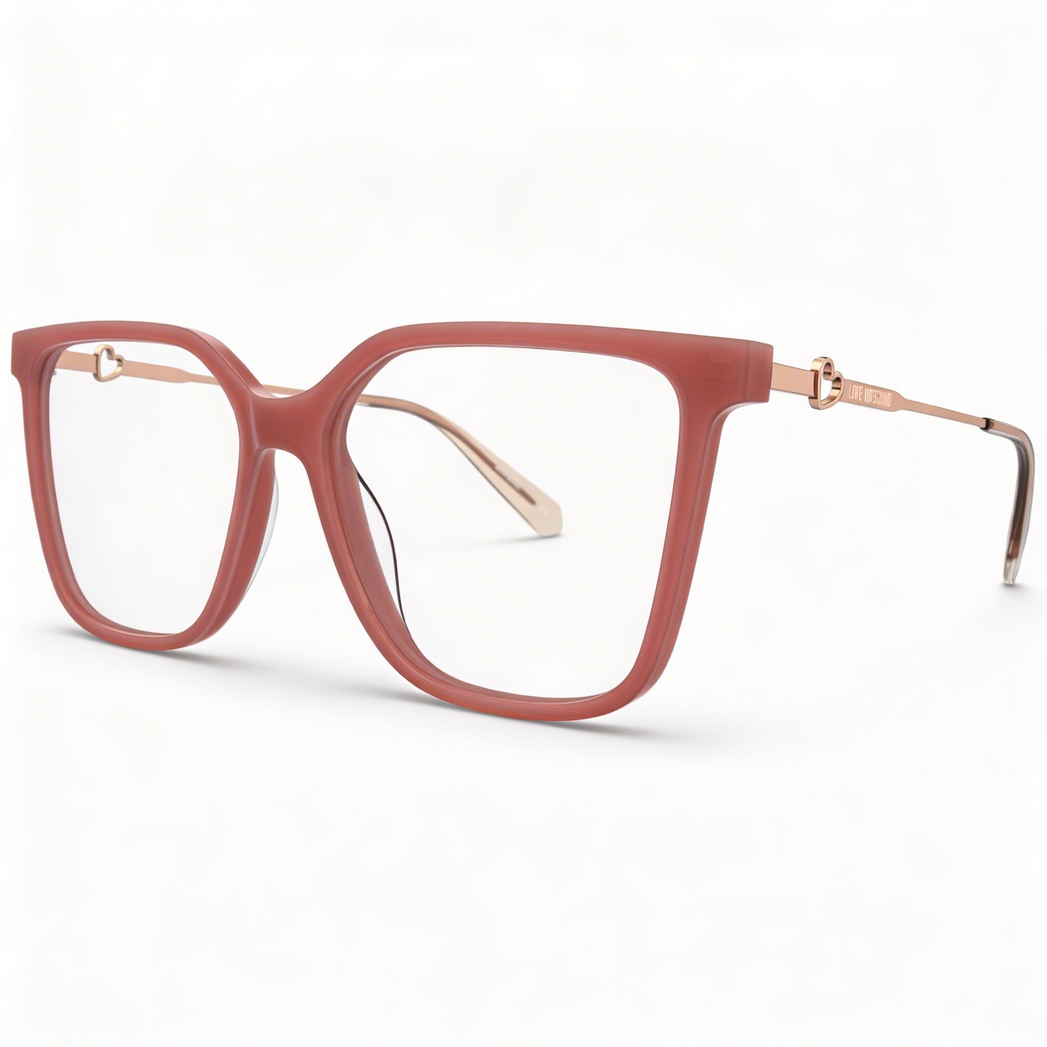 Gafas de sol Love Moschino para mujer, rectangulares/cuadradas, con montura de acetato multicolor y lentes blancas, talla 52-15-140, Photo 1