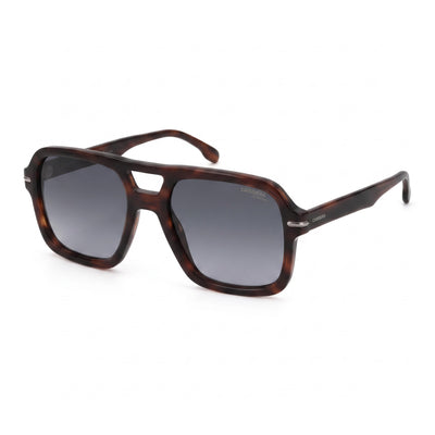 Carrera Signature Women's Brown Horn Acetate Frame with Polycarbonate UV Protected Lenses Sunglasses 55mm