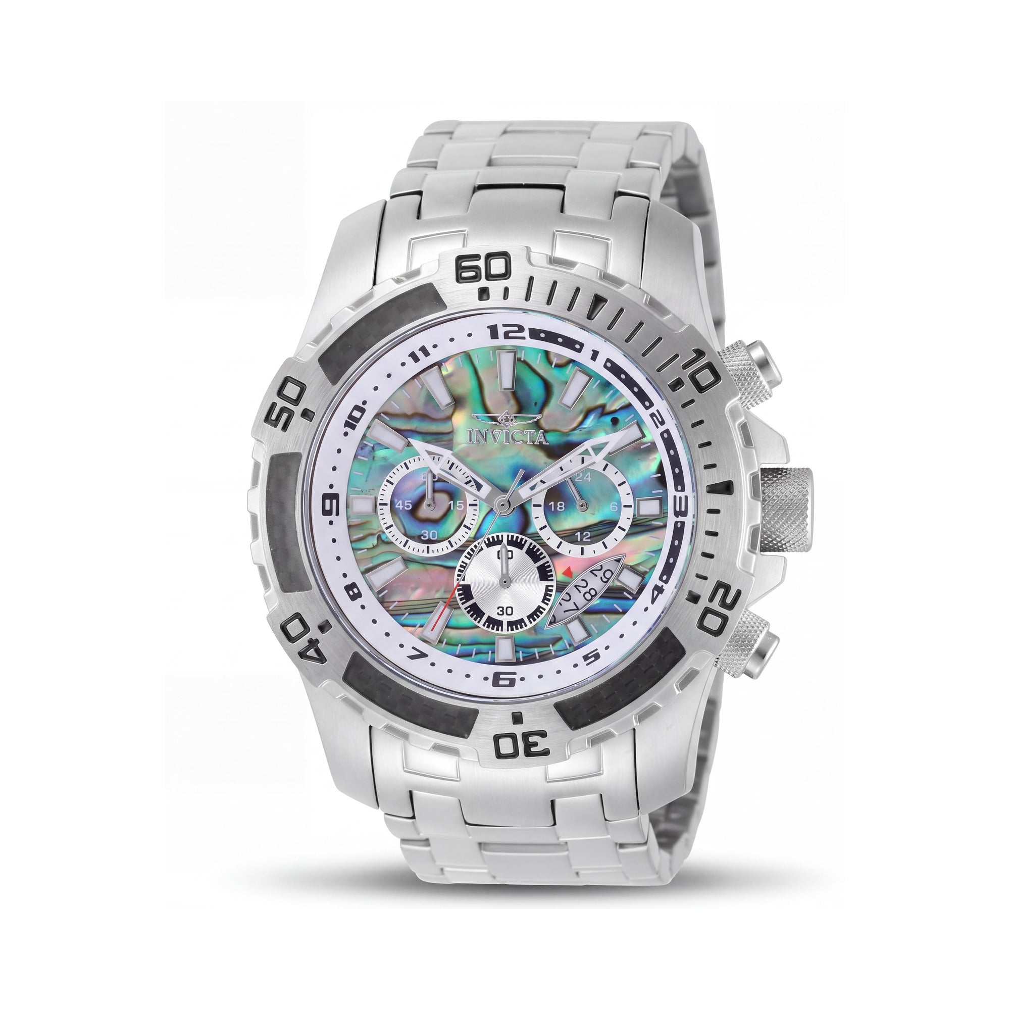 Invicta Pro Diver - SCUBA 49855 Reloj de cuarzo cronógrafo para hombre de 51 mm de acero inoxidable con esfera azul, Photo 1