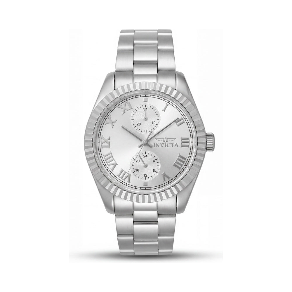 Invicta Specialty 47435 Unisex 36mm Silver Dial Stainless Steel Bracelet Quartz Watch