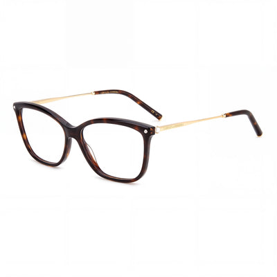 Carolina Herrera Women's 0154 with Plastic Frame in Havana and Polycarbonate Lenses, Size 56-14-145mm