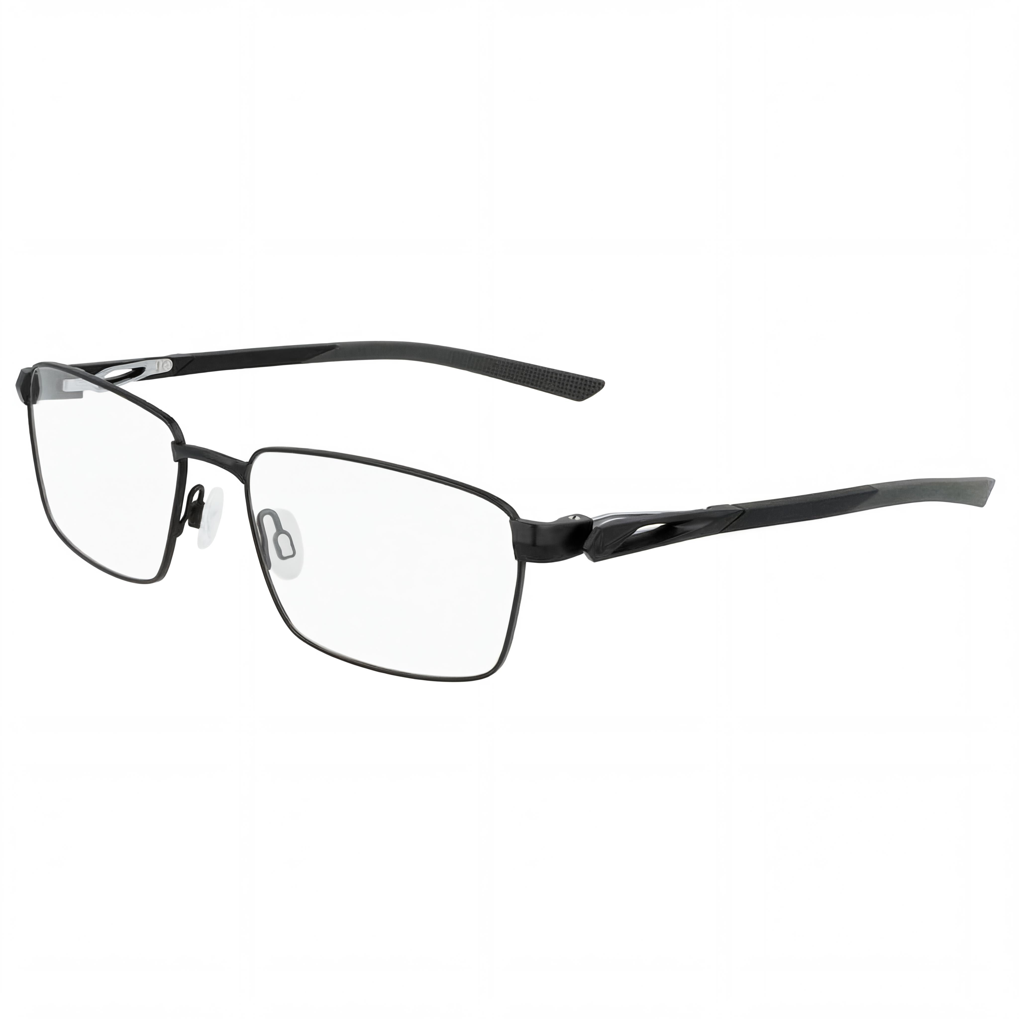 Nike 8140 Unisex Titanium Eyeglasses Satin Black Anthracite 58mm, Photo 1