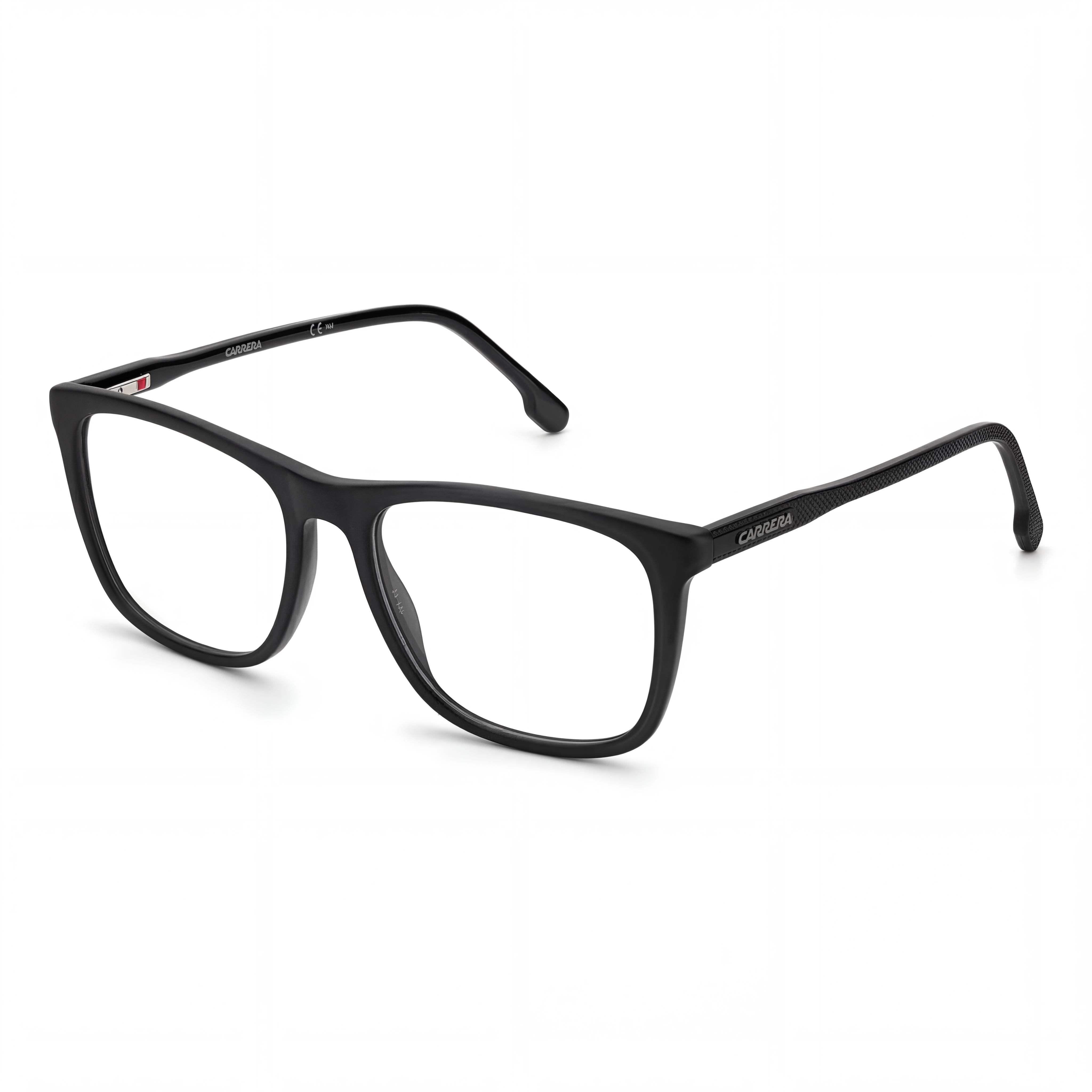 Carrera Carrera 263 Gafas Unisex con Montura de Plástico Negro Mate y Lente de Demostración Negro Mate, 55mm de Ancho de Lente, Photo 1