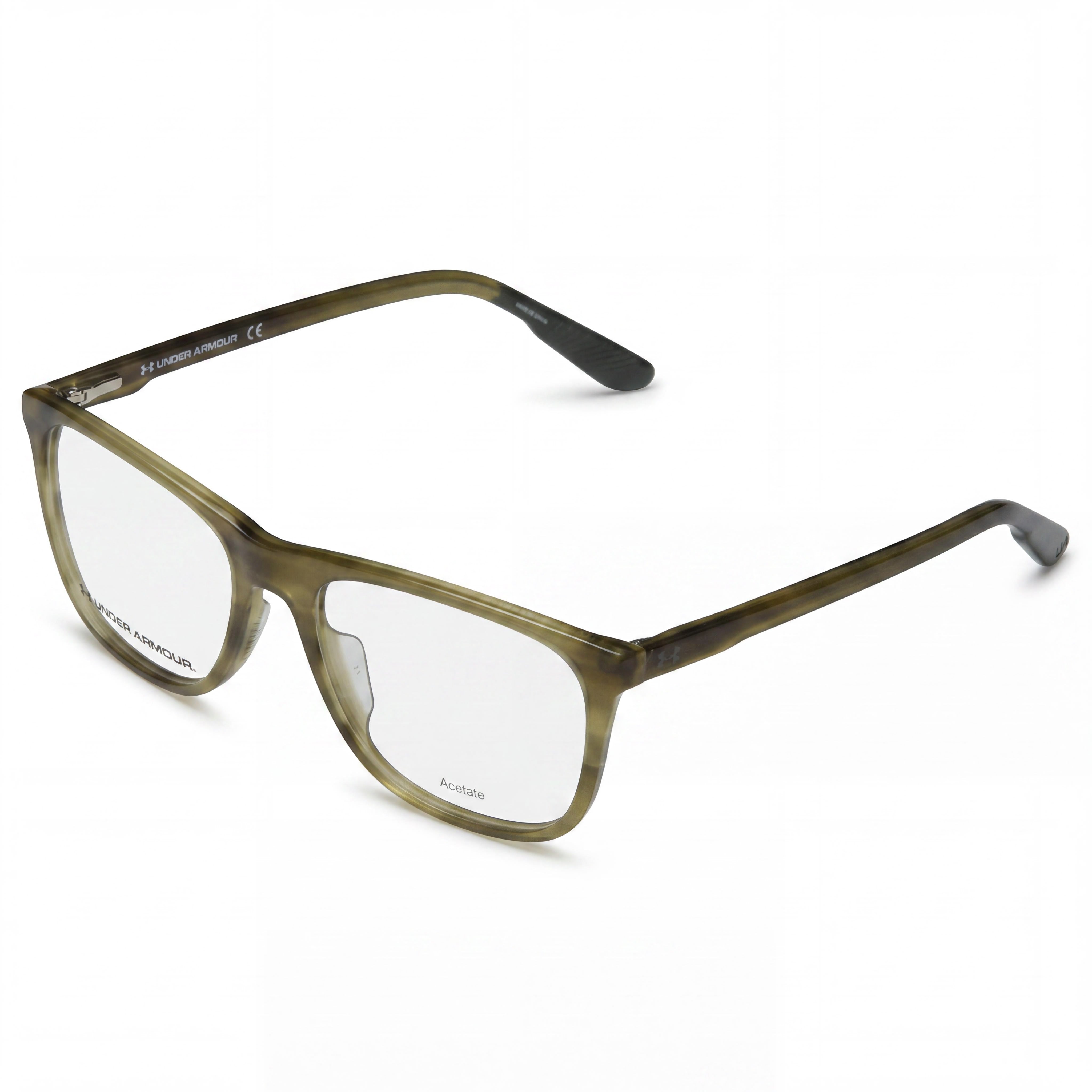 Under Armour Ua 5018/G Unisex Durable Lightweight Plastic Eyeglasses Olive Horn Frame 54-17-145mm, Photo 1