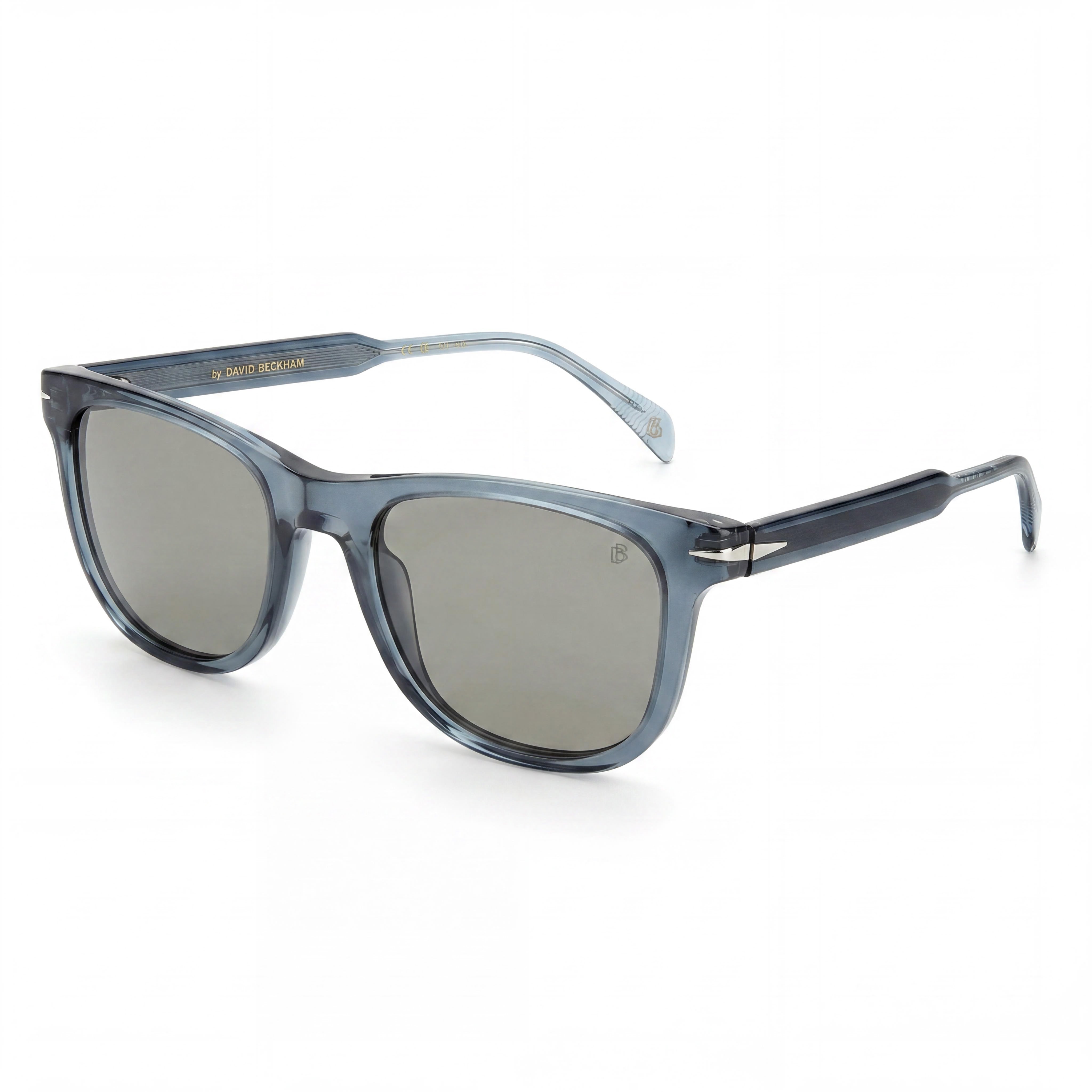 David Beckham Db 1113/S Unisex Blue Aluminium Frame Polycarbonate Lens UV Protection Sunglasses 52mm, Photo 1