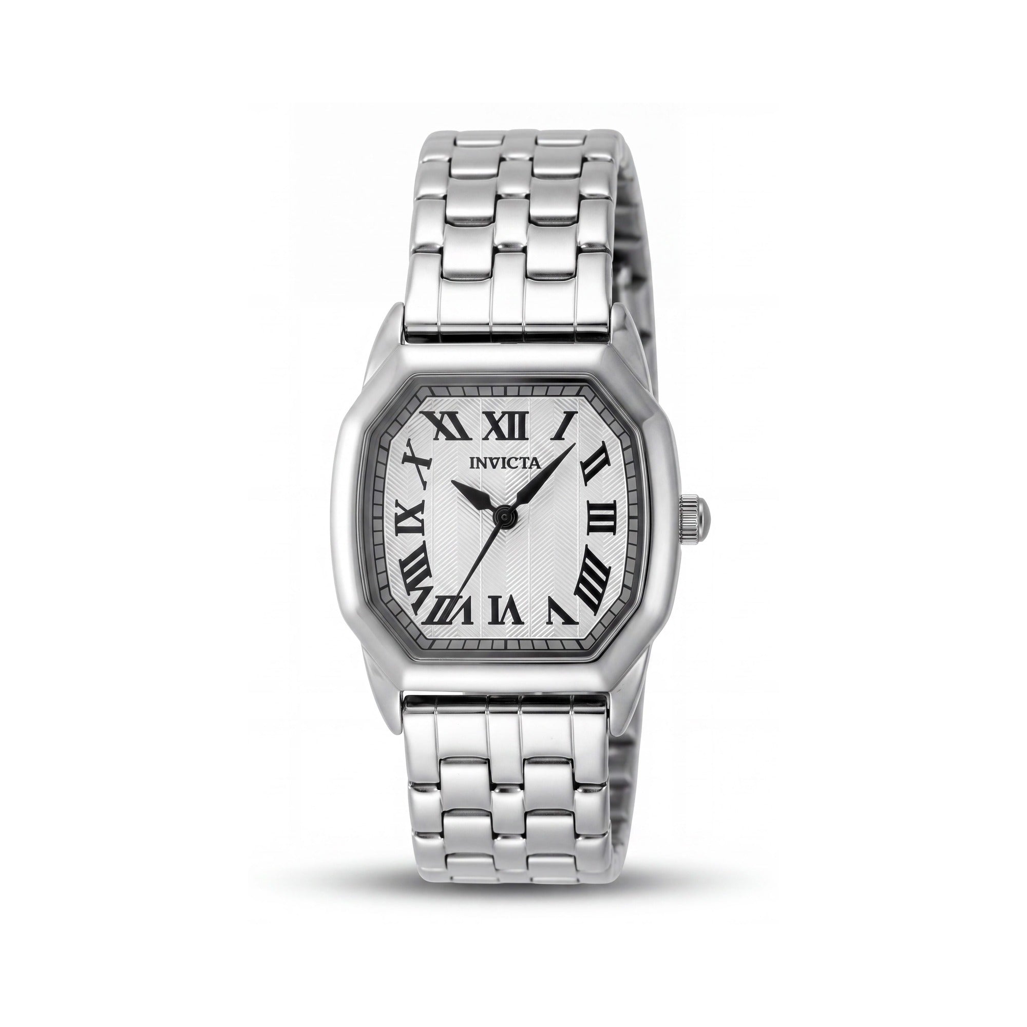 Invicta Wildflower 48957 Women's Quartz Silver Dial Stainless Steel Case & Bracelet Watch 27mm, Photo 1