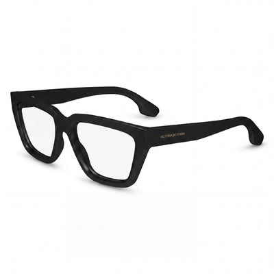 Victoria Beckham Modern VB2658 Men's Black Acetate Frame Eyewear with Black Polycarbonate Lenses 53mm