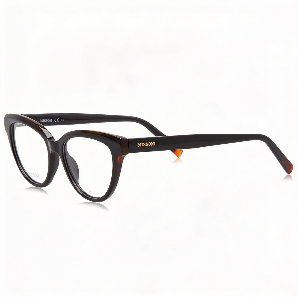 Gafas de sol Missoni Mis 0091 Modern para mujer, de acetato, color negro habano, con lentes de policarbonato de 52 mm