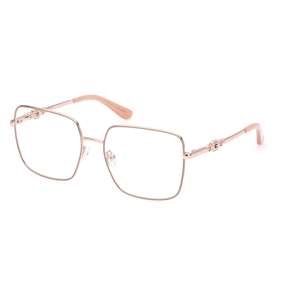 GUESS 2953 Women's Classic Metal Frame Beige Pale Gold 53mm, Photo 1