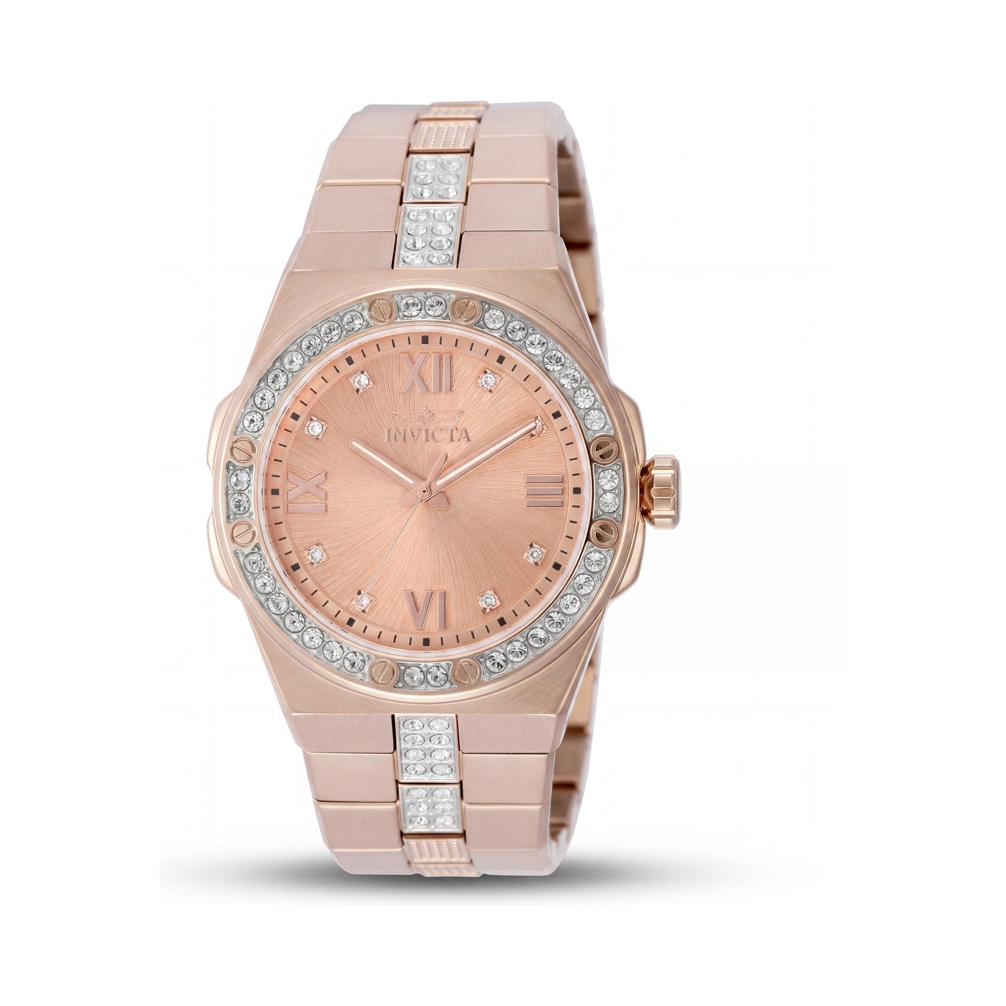 Reloj Invicta Specialty 50186 de Cuarzo para Hombre, Esfera Oro Rosa, Caja y Brazalete de Acero Inoxidable, 42mm, Sumergible 5 ATM, Photo 1
