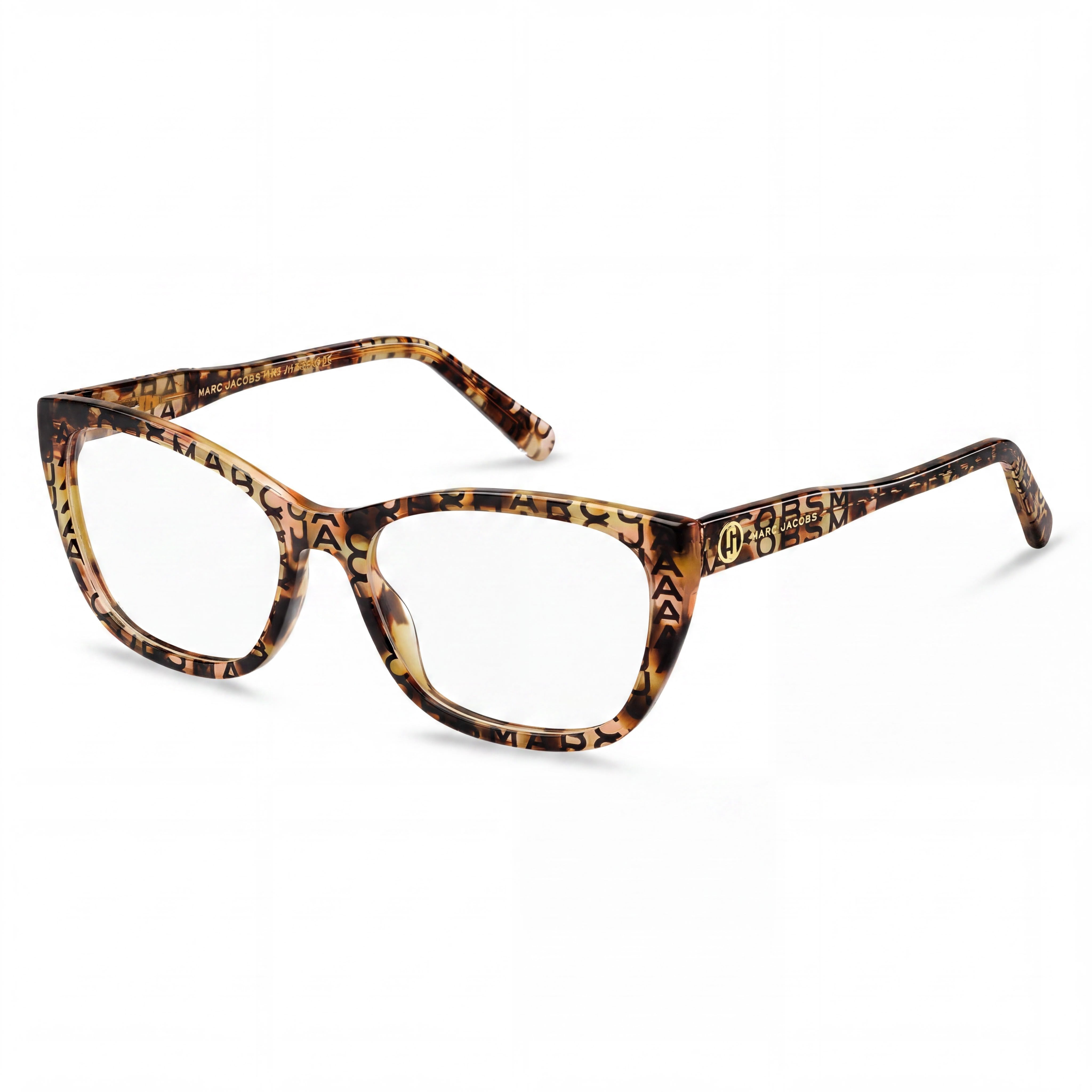 Gafas de hombre Marc Jacobs Marc 736 con montura de plástico Havana y lentes de policarbonato Havana, ancho de lente de 55 mm, Photo 1
