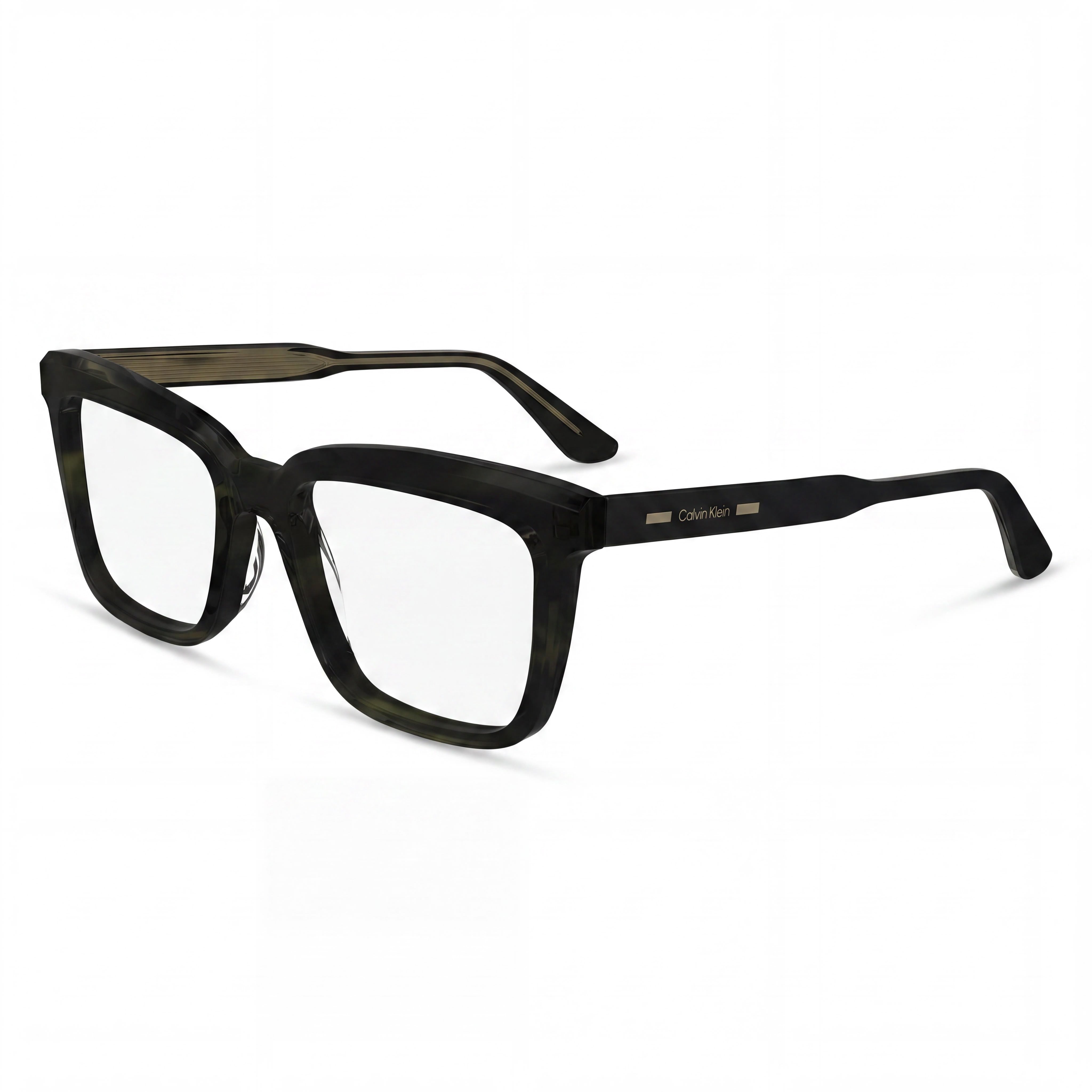 Gafas de sol Calvin Klein Modern para mujer, montura de acetato color Havana caqui y lentes de policarbonato (ancho de lente de 53 mm), Photo 1