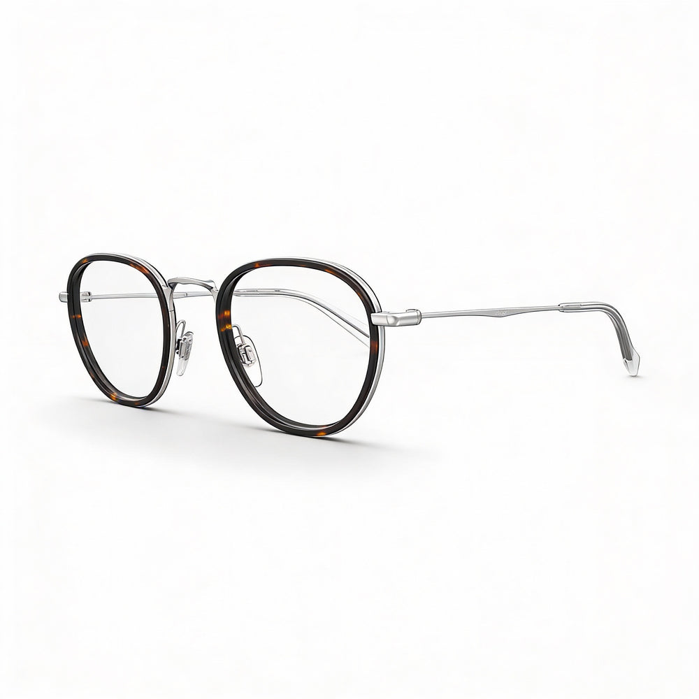 Levi's Timeless Unisex Optical Frame Style Lv 5012 with Metal Frame in Dark Havana, 51mm Lens Width