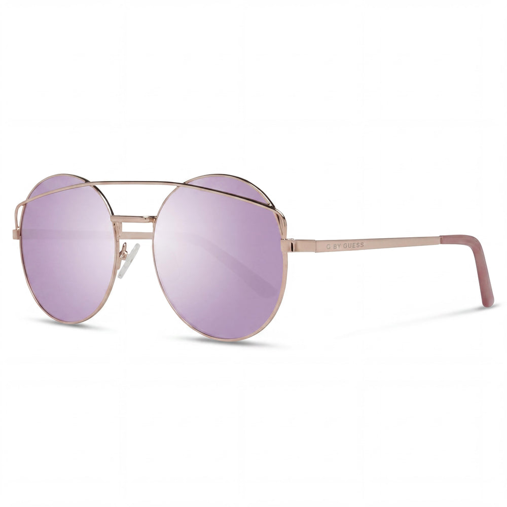 Gafas de sol unisex clásicas GUESS, montura de plástico multicolor, lentes grises no polarizadas con protección UV