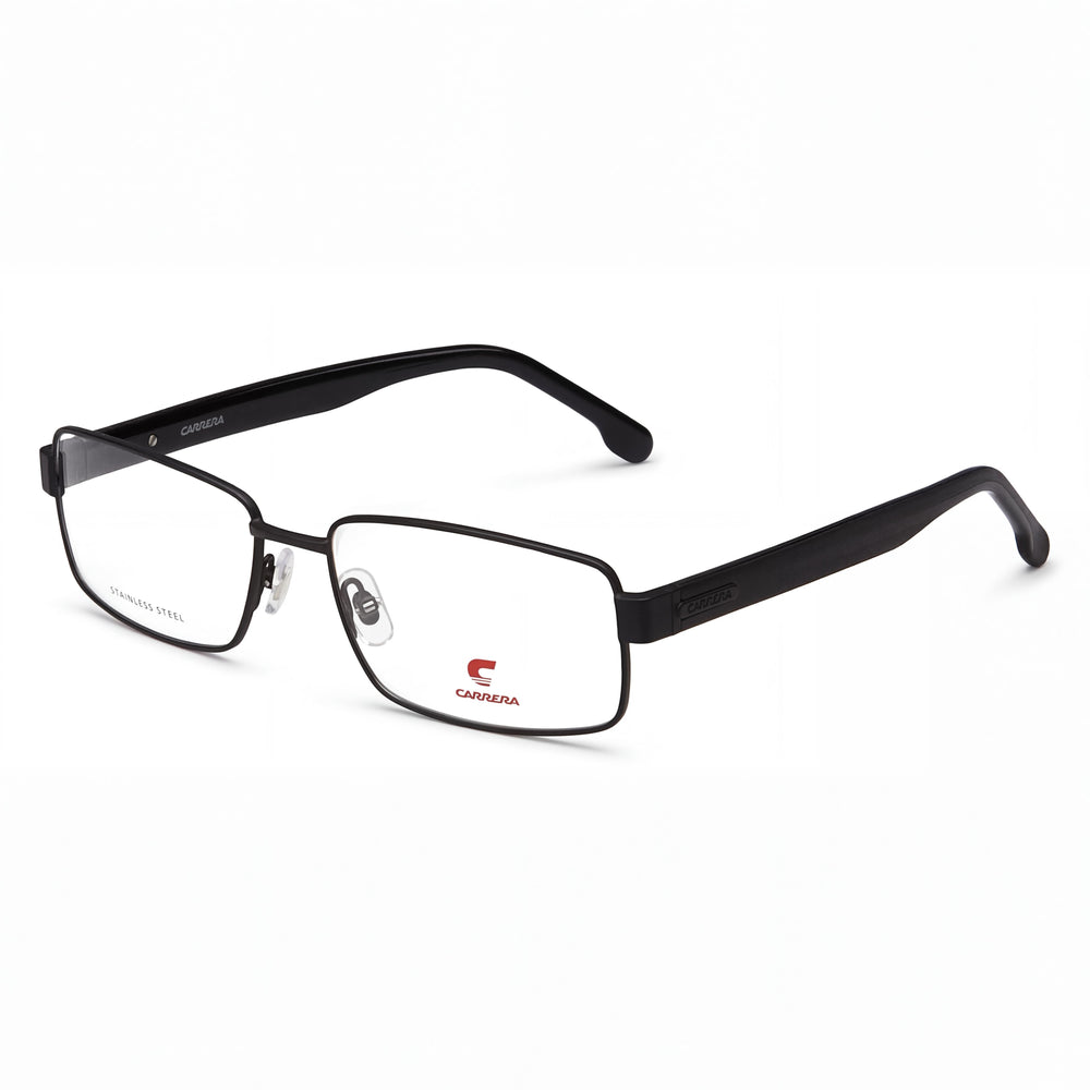 Carrera 8887 Gafas para hombre de aleación de acero negro mate 57mm