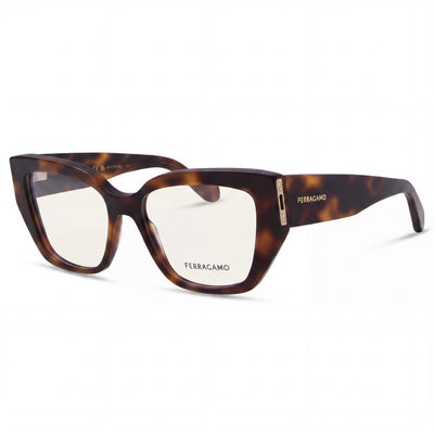 Ferragamo SF2972 Women's Eyeglasses, Tortoise Premium Cellulose Acetate Frame, 54mm Lens Width