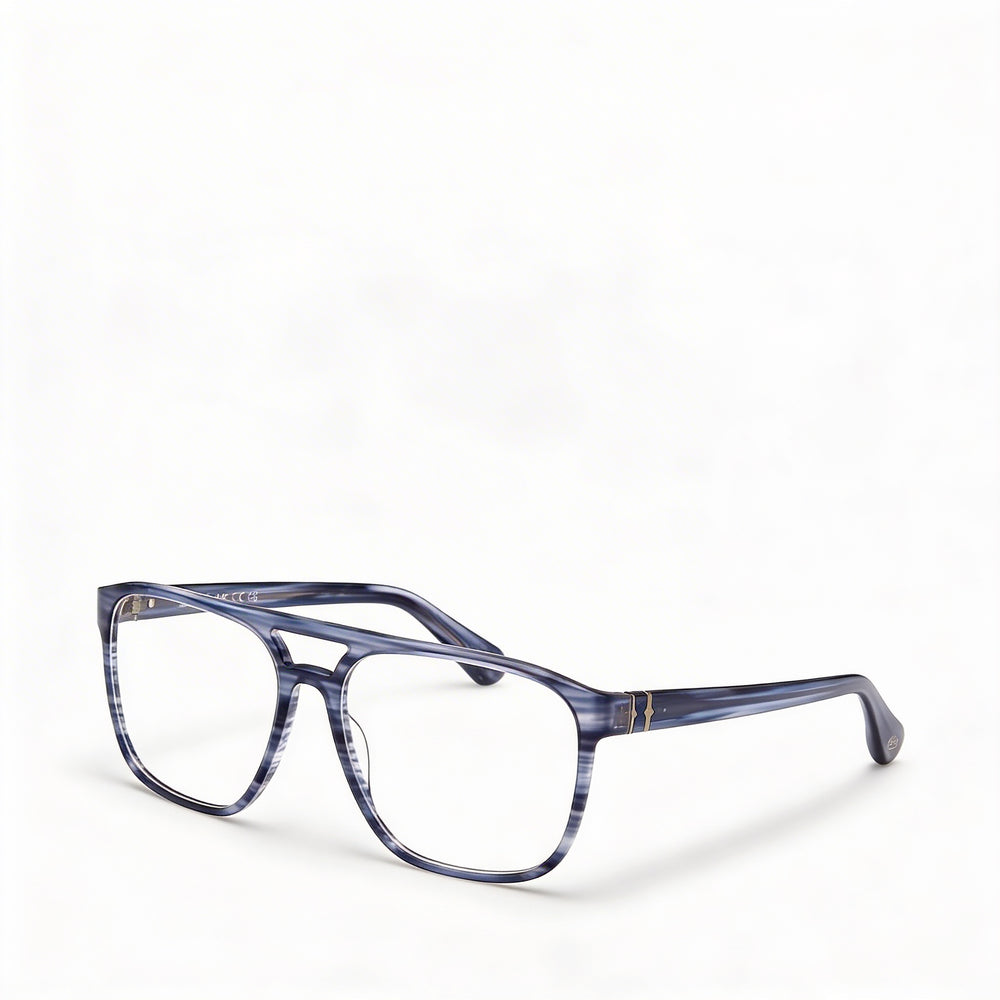Timberland Tb50033 Men's Blue Horn Eyeglasses Frame, 62mm Lens Width, 17mm Bridge Width, 150mm Temple Length