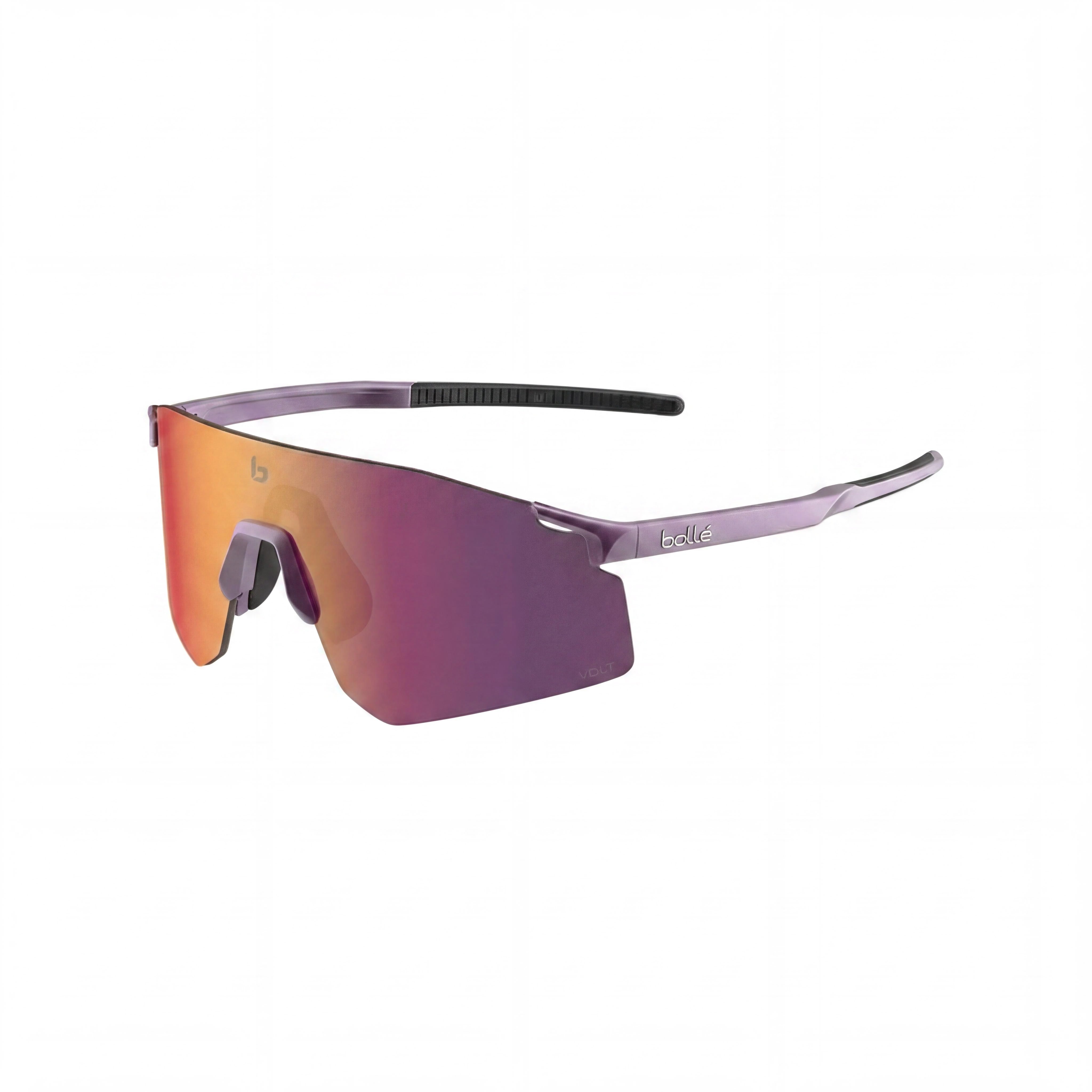 Bollé Gafas de sol de ciclismo unisex para adulto, montura acrílica, lente de policarbonato, Volt Ruby Astro Purple, 60 mm, Photo 1
