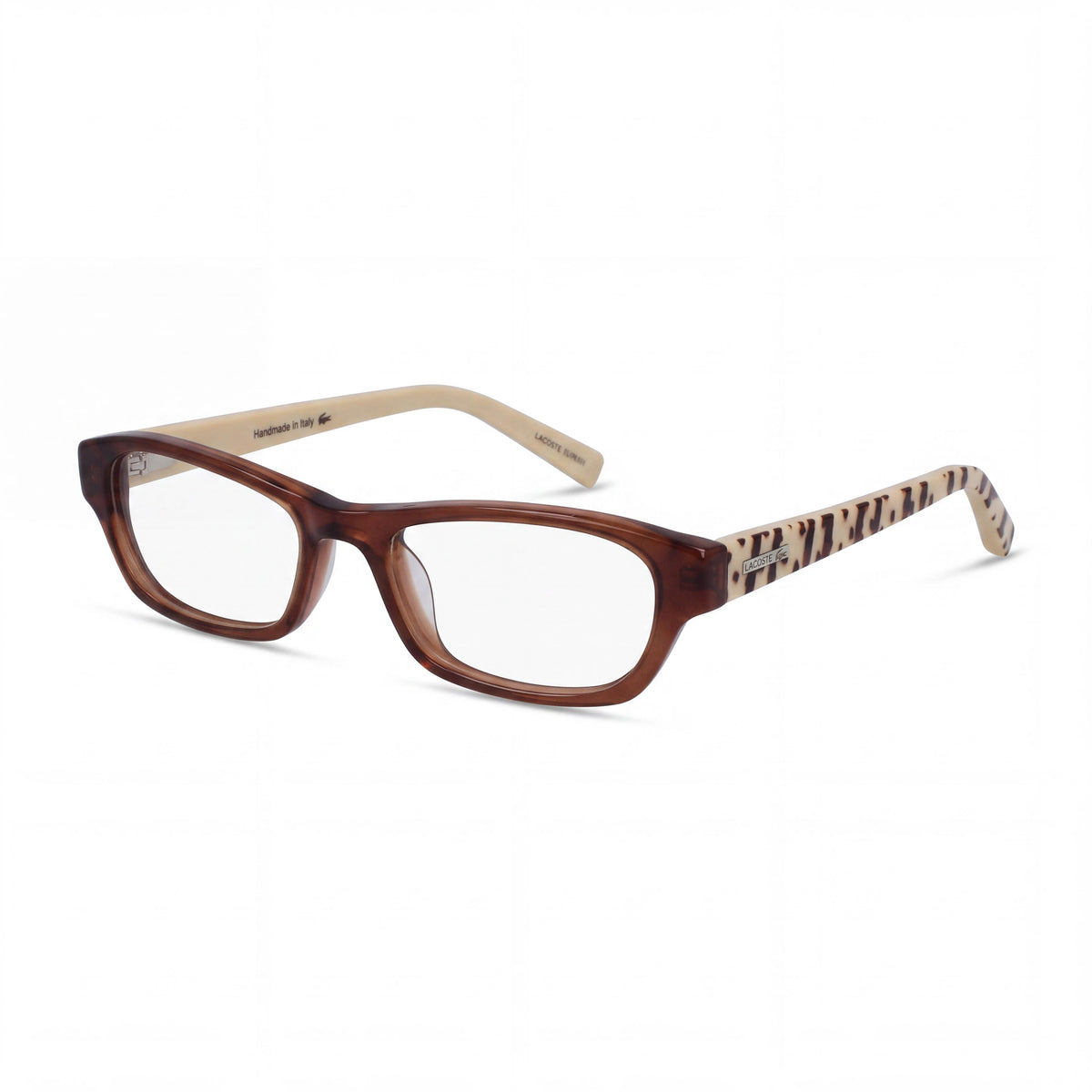Gafas ópticas Converse para mujer con armazón de colores tierra a rayas y puente de 15 mm, patillas de 125 mm, Photo 1