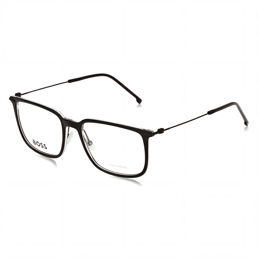 Hugo Boss 1484 Men's Casual Black Matte Black Frame with Polycarbonate Lenses 56mm Sunglasses