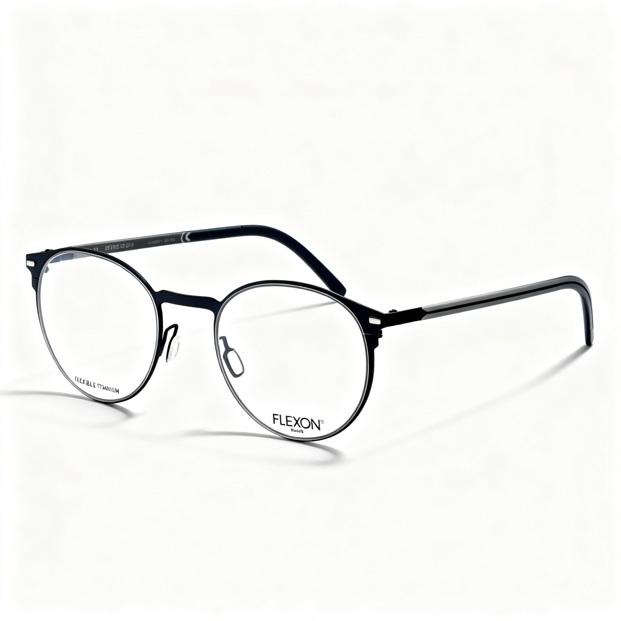 Gafas graduadas Flexon B2075 con montura de acetato para hombre y mujer, color azul marino, talla 49-21-145 mm, Photo 1
