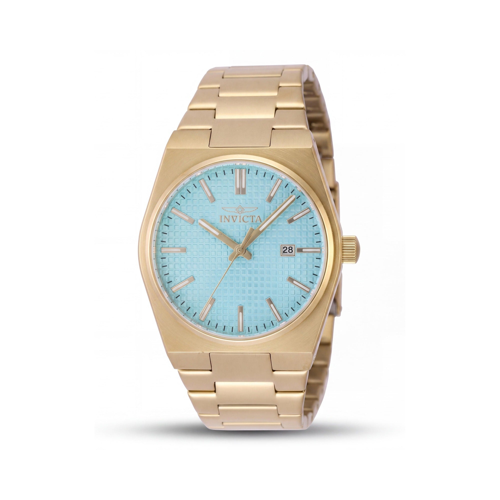 Invicta Speedway 48401 Unisex Gold Stainless Steel Blue Dial Quartz Watch 40mm, Photo 1
