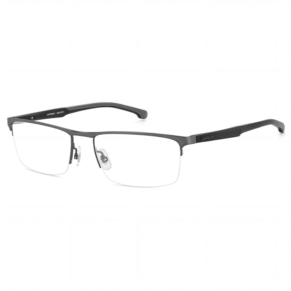 Carrera Carduc 009 Unisex Polarized Alloy Steel Sunglasses with Black Ruthenium Frame and Black Lenses, 57mm
