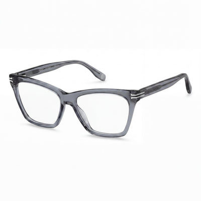 Marc Jacobs Modern Women's Blue Acetate Optical Eyeglass Frames with Non-Polarized Demo Lenses - 54mm Lens Width