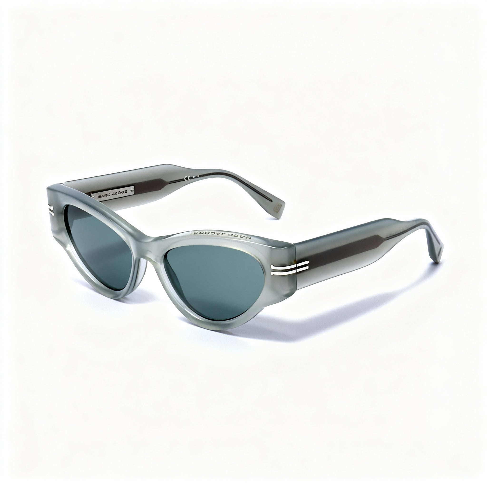 Marc Jacobs MJ 1045/S Cat Eye Women's Green Acetate UV Protection Non-Polarized Sunglasses 53mm