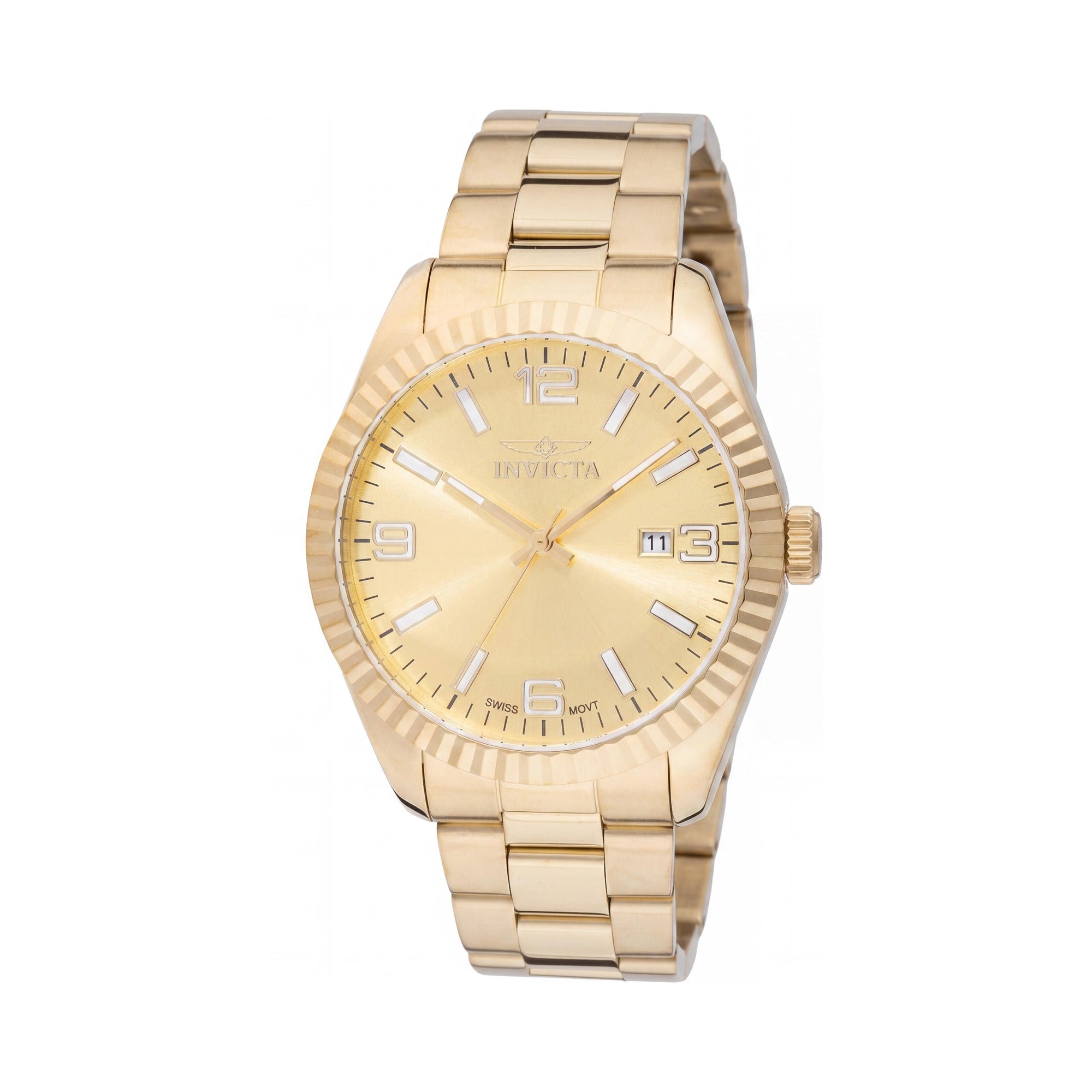 Reloj Invicta Specialty 49682 para hombre, de cuarzo, 43 mm, de acero inoxidable tono dorado, 5 ATM, Photo 1