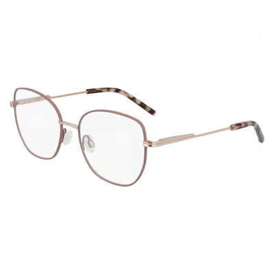 DKNY DK1034 Women's Sunglasses featuring an Acetate Frame in Taupe Rose Gold with Polycarbonate Lenses 51mm