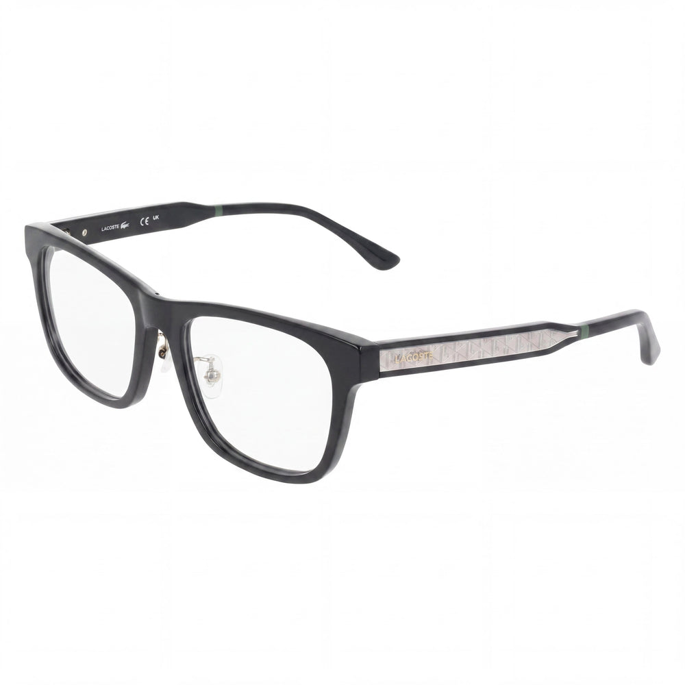 Gafas Unisex Lacoste L2994lb con Montura de Acetato Negro y Cristales Transparentes de No-Policarbonato 52mm