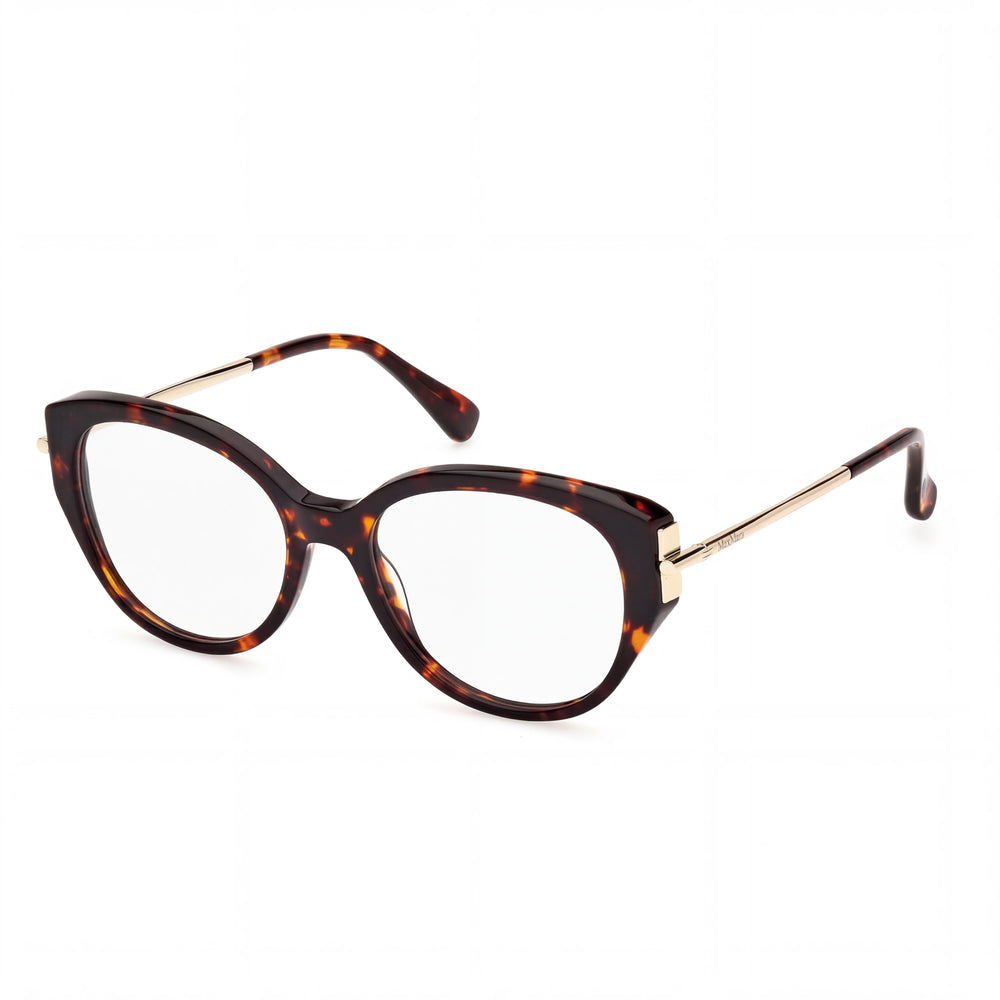 MaxMara Mm5116 Women's Sunglasses, Plastic Frame in Dark Havana Shiny Pale Gold, 52mm