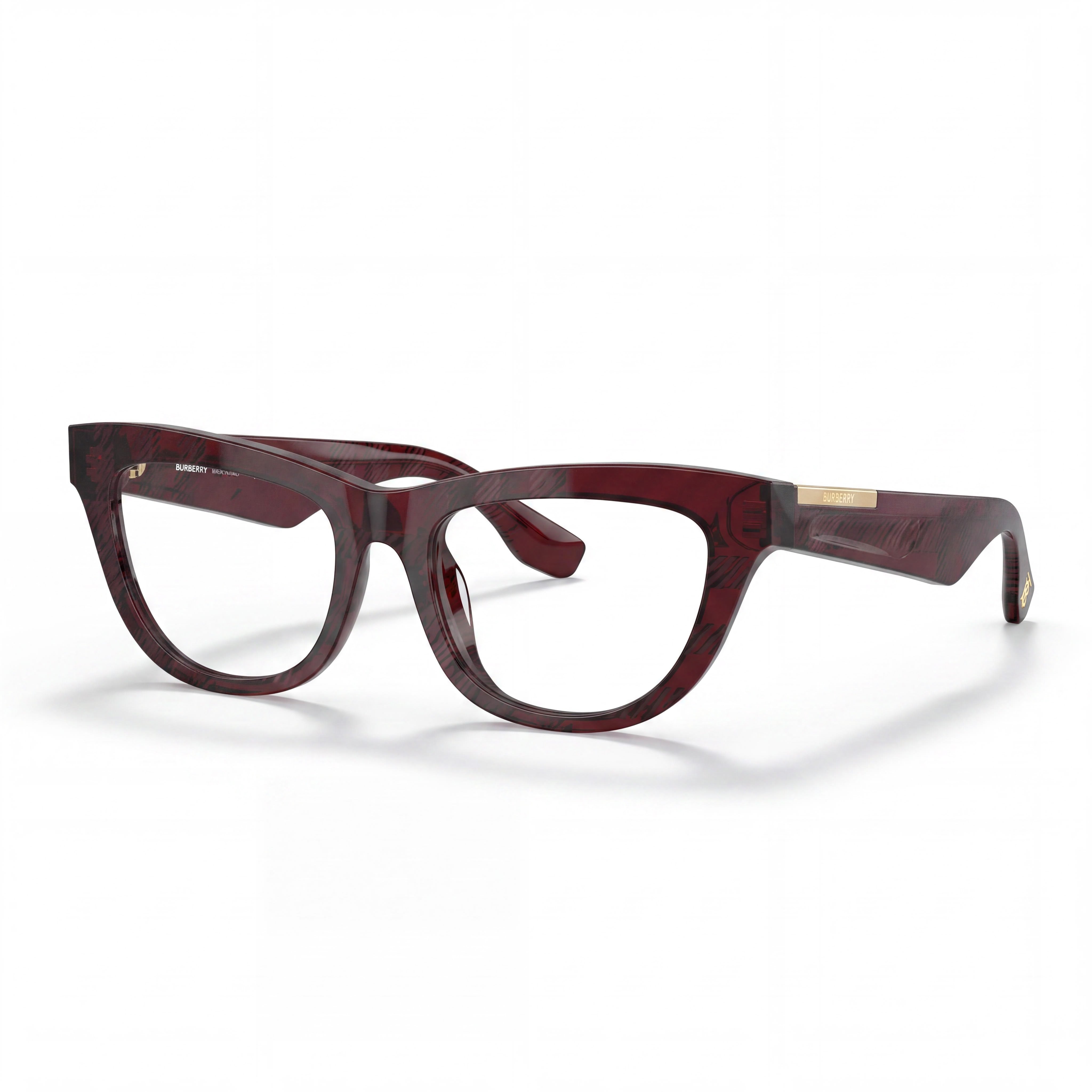 Burberry 0BE2406U Women's Gold Acetate Frame Eyeglasses 50mm, Photo 1