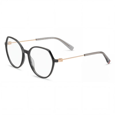 Gafas Tommy Hilfiger Redondas Geométricas Grises de MUJER de POLIAMIDA INYECTADA. Montura transparente para gafas de 54-16-140 mm