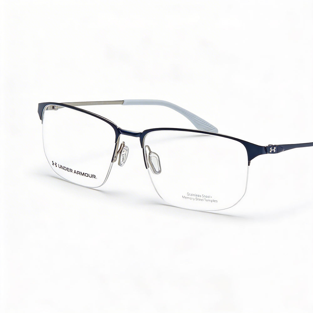 Under Armour Modern Collection Ua 5047/g Unisex Blue Alloy Steel Frame Polycarbonate Lens Sunglasses 54mm