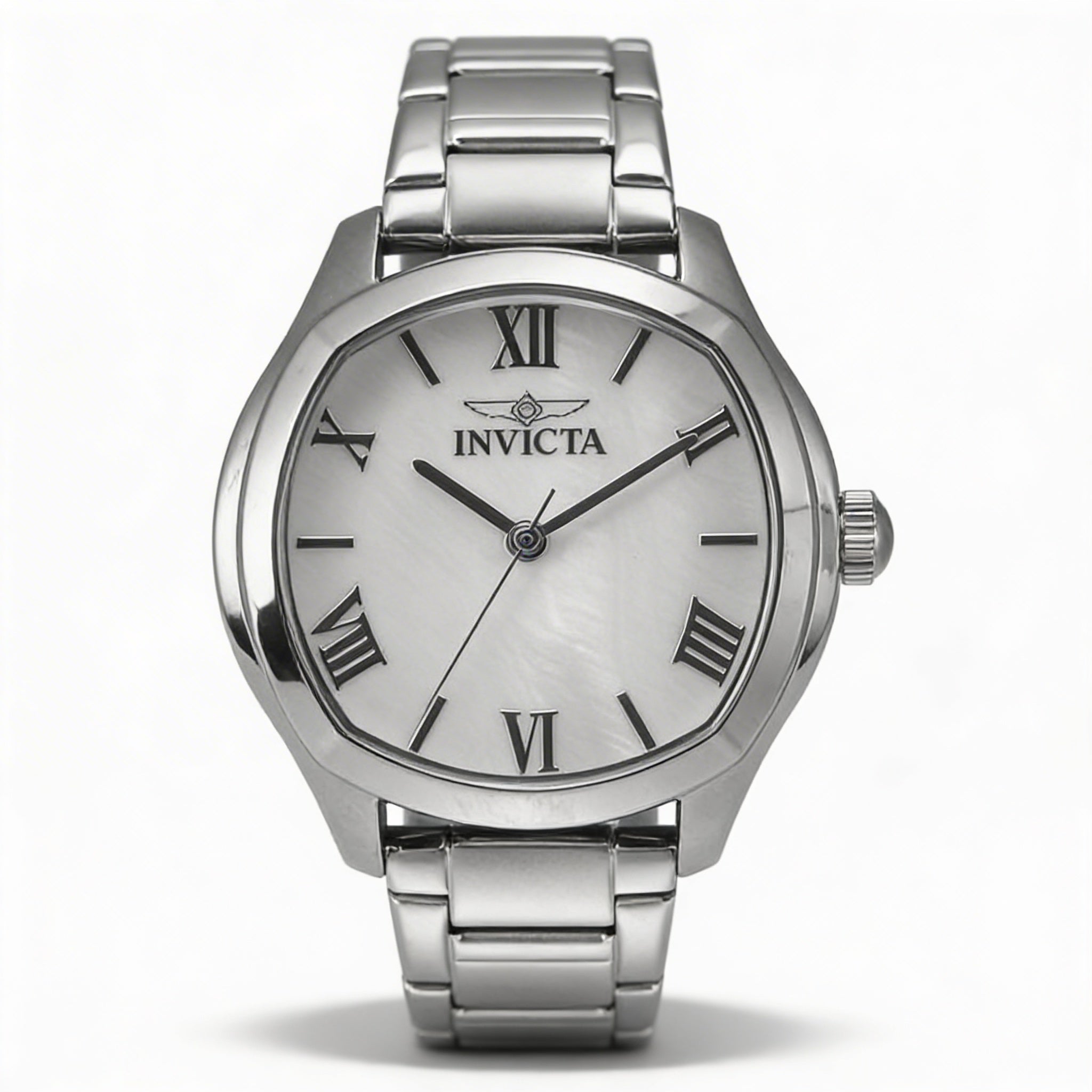 Invicta Classic Unisex Steel Watch with Bezel Markings, Arabic Numerals, Water Resistant 30m, Photo 1