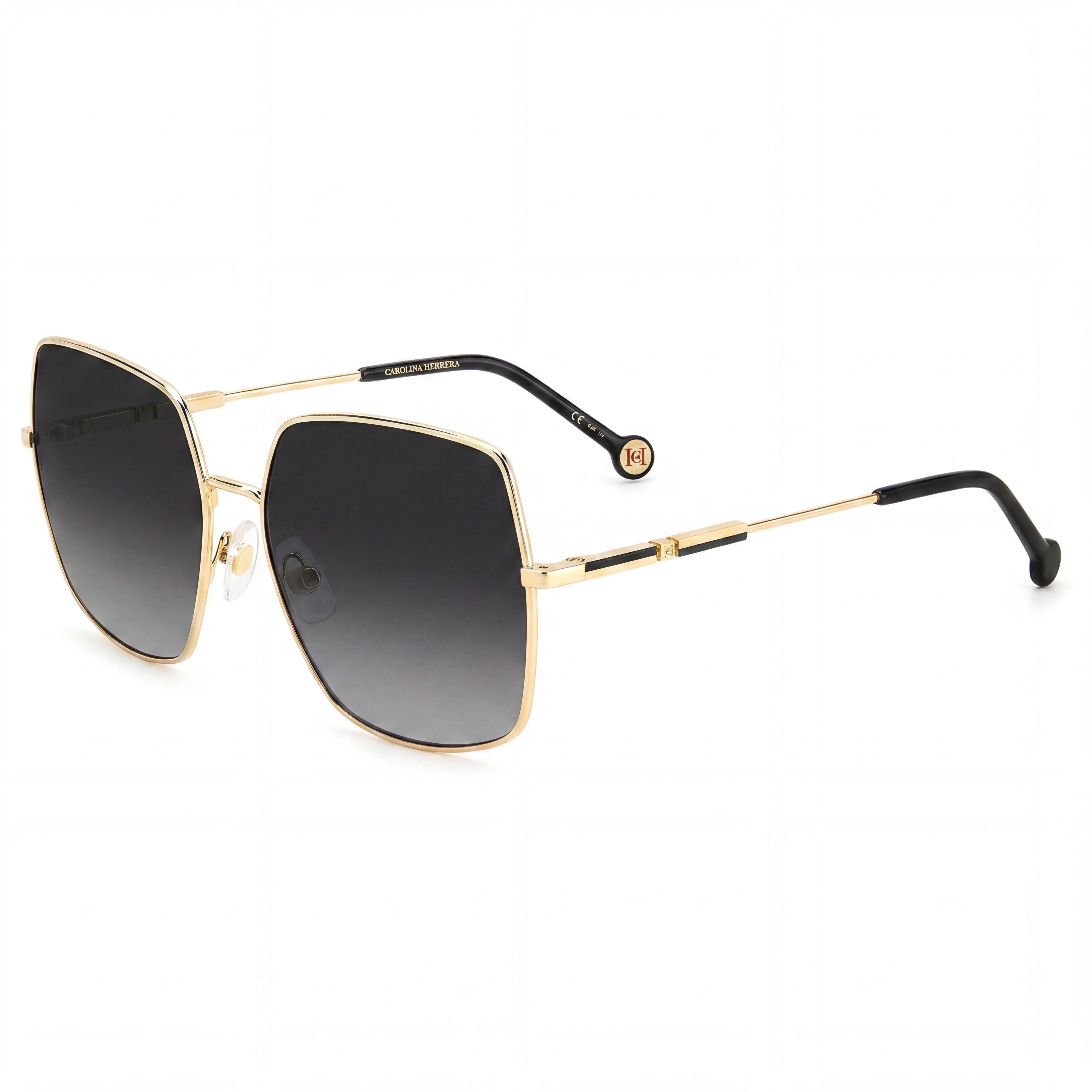 Carolina Herrera Her 0139/S Women's Casual Metal UV Protection Dark Grey Shaded Sunglasses 60mm, Photo 1