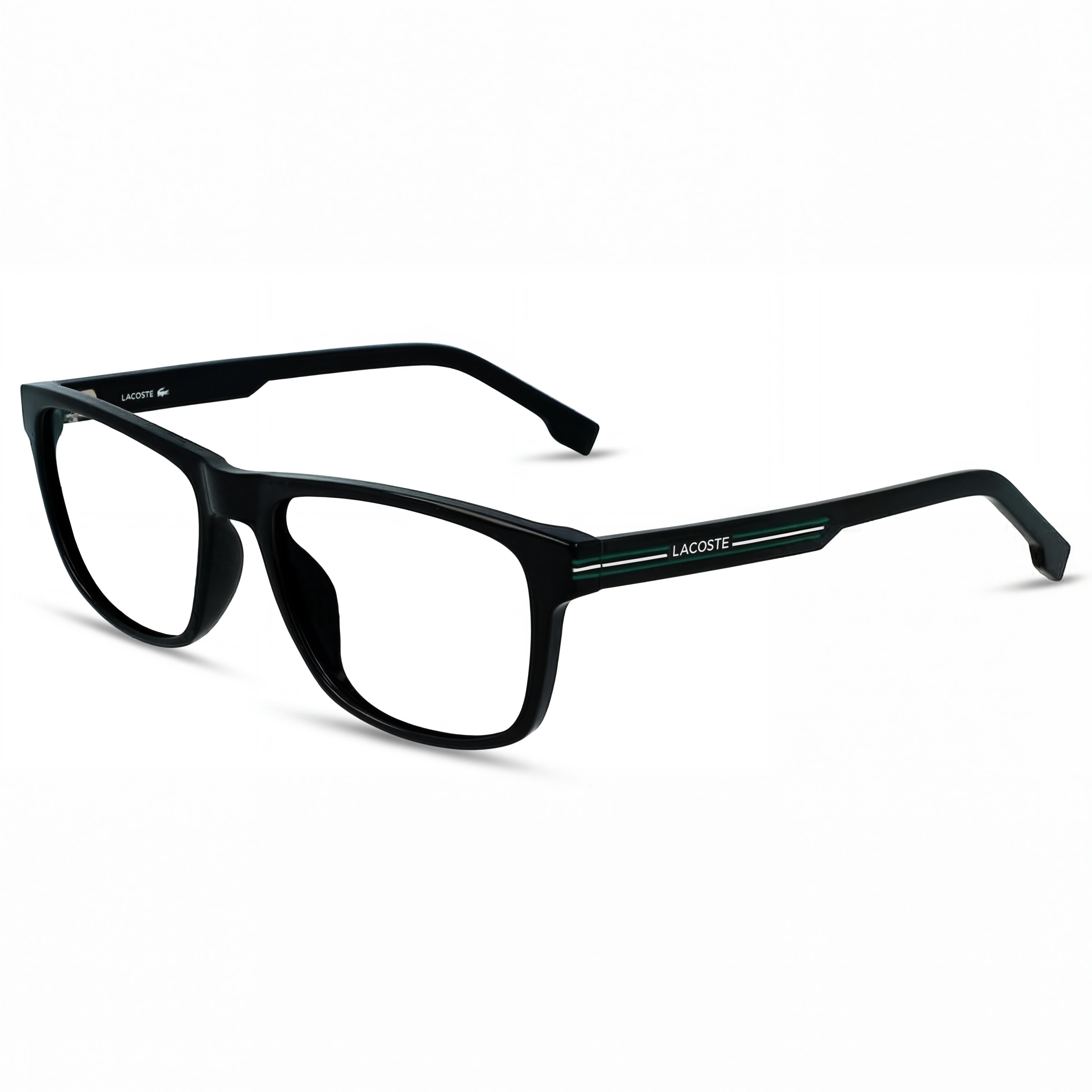 Lacoste CASUAL Collection L2887 47947 Unisex Black Plastic Optical Frame with Demo Lenses Size 54-17-145, Photo 1