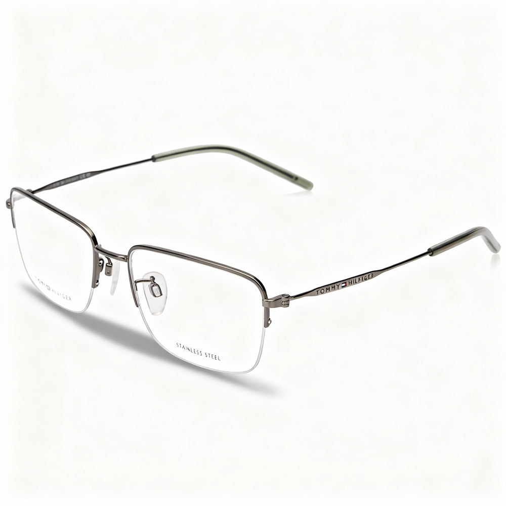 Gafas de sol Tommy Hilfiger Th 1935/F unisex con montura metálica y lentes polarizadas, color rutenio oscuro mate, 56 mm