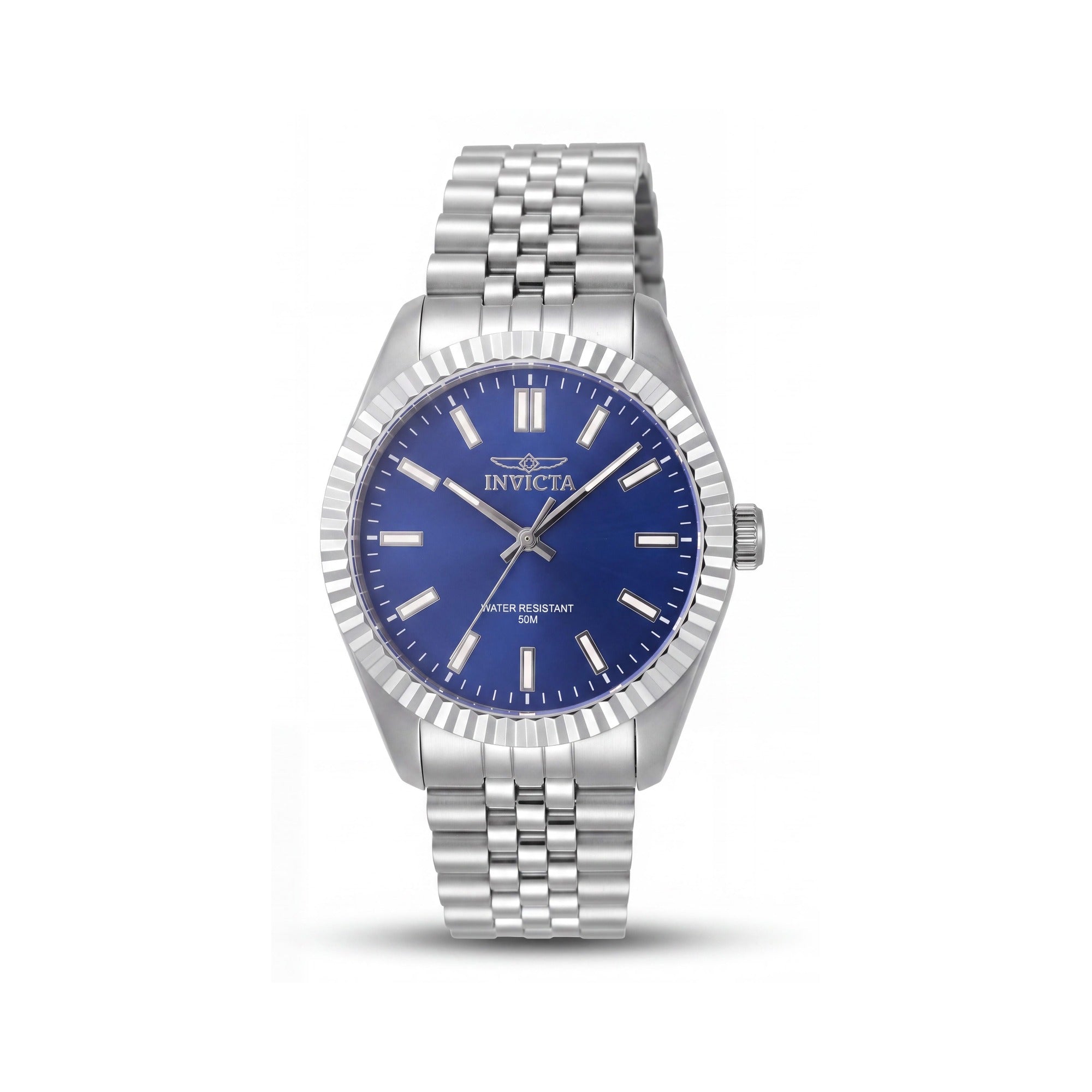 Invicta Specialty 47481 Unisex Blue Dial Quartz Stainless Steel Bracelet Watch 43mm Water Resistant, Photo 1