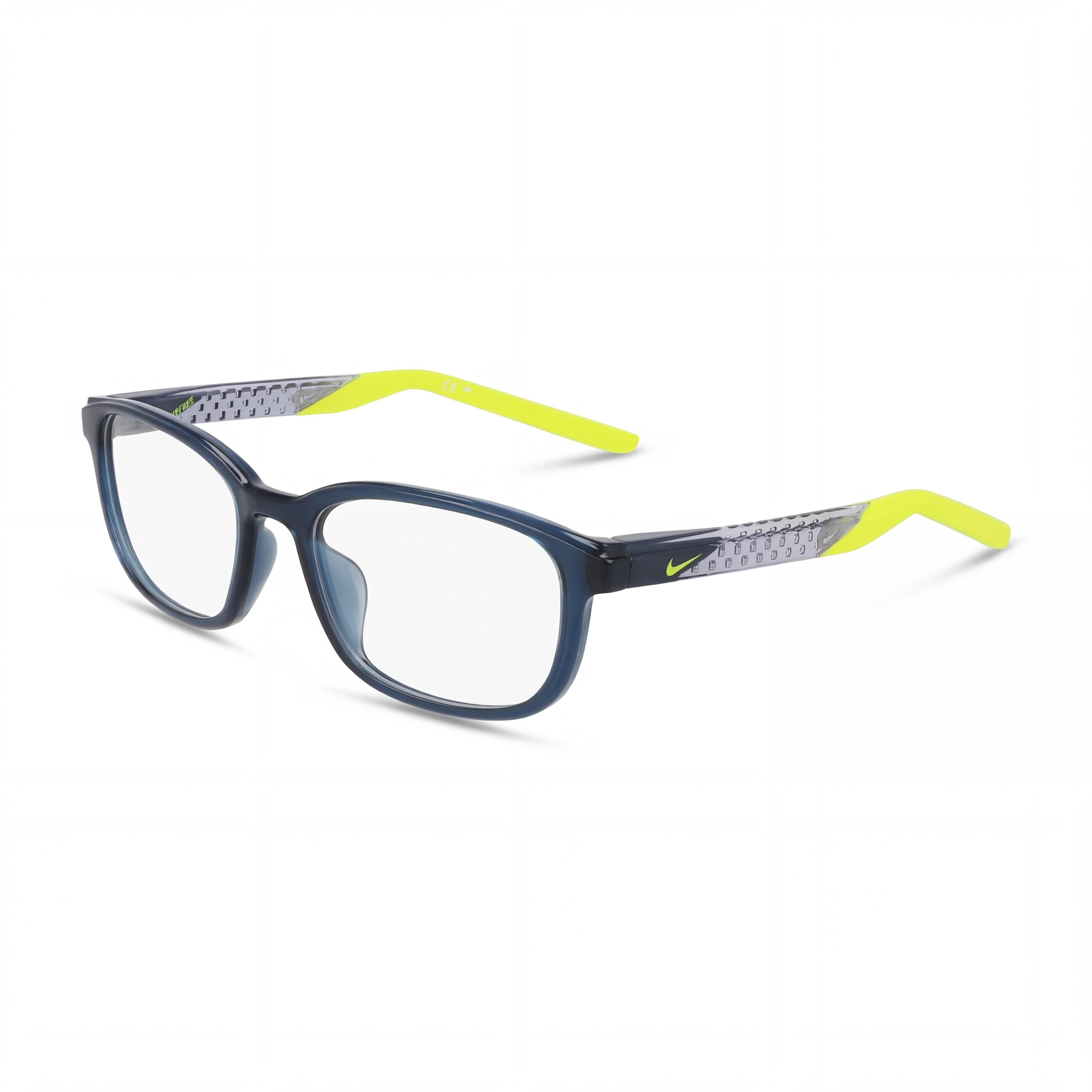 Gafas Nike Classic unisex, montura de acetato Armory Navy, lentes de policarbonato, 53 mm de ancho de lente, Photo 1