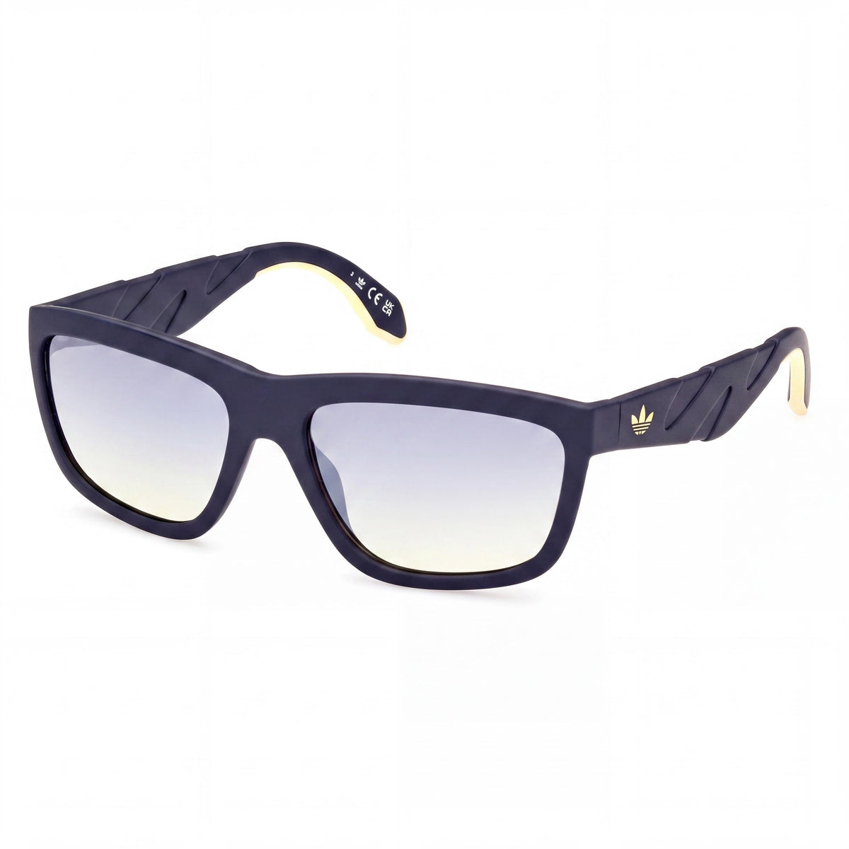 Marcolin Casual Unisex Matte Blue Plastic Frame & Lenses UV Protection Sunglasses 58mm Lens Width, Photo 1
