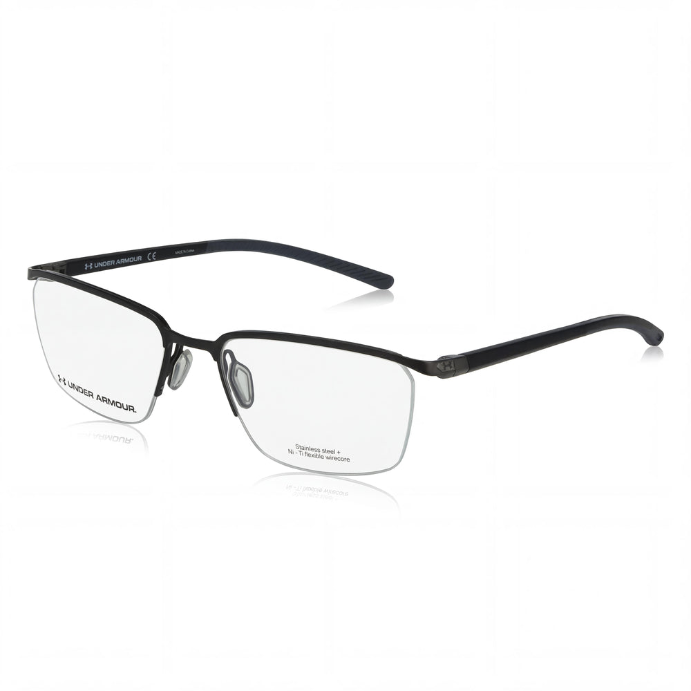 Gafas Ópticas Metálicas Under Armour de Hombre Ua 5002/G con Cristales de Demostración Color Ruthenium Oscuro 57mm