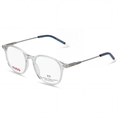 Hugo Boss Modern Hg 1206 Unisex Grey Ruthenium Magnesium Frame Grey Ruhteni Polycarbonate Non-Polarized Sunglasses 50mm