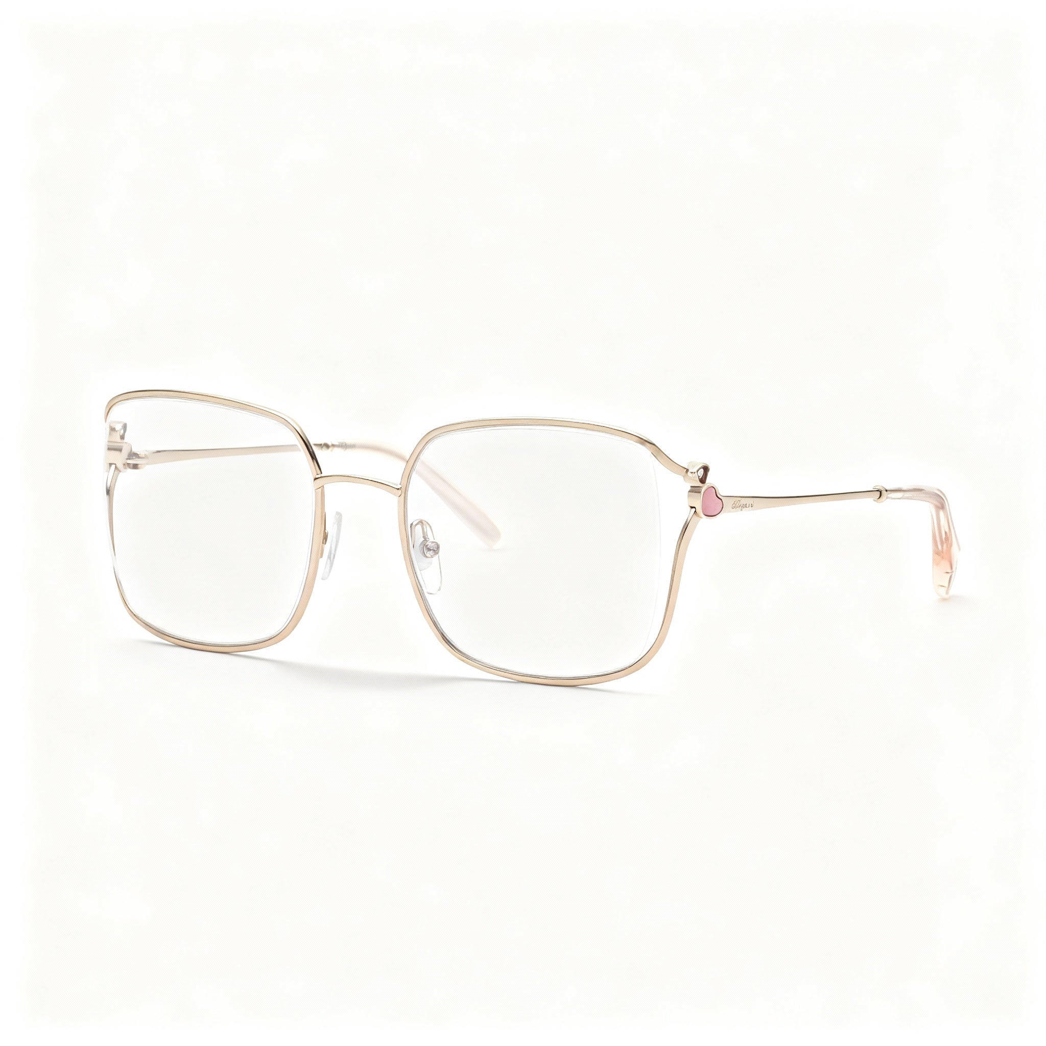 Chopard VCHG29S Women's Casual Metal Eyeglasses, Shiny Red Gold, Non-Polarized Lenses, 53mm