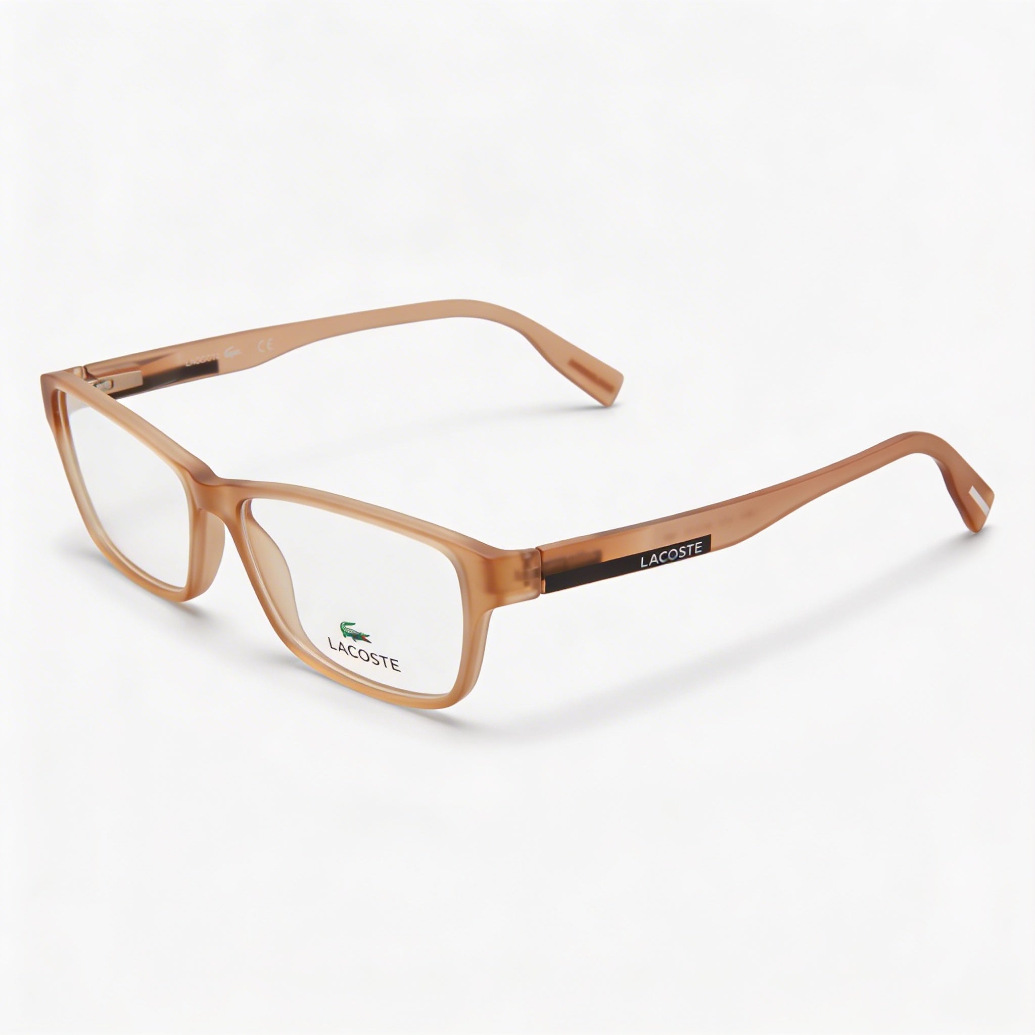 Gafas modernas unisex Lacoste L3650 con montura de acetato marrón y lentes de 50 mm de ancho, Photo 1